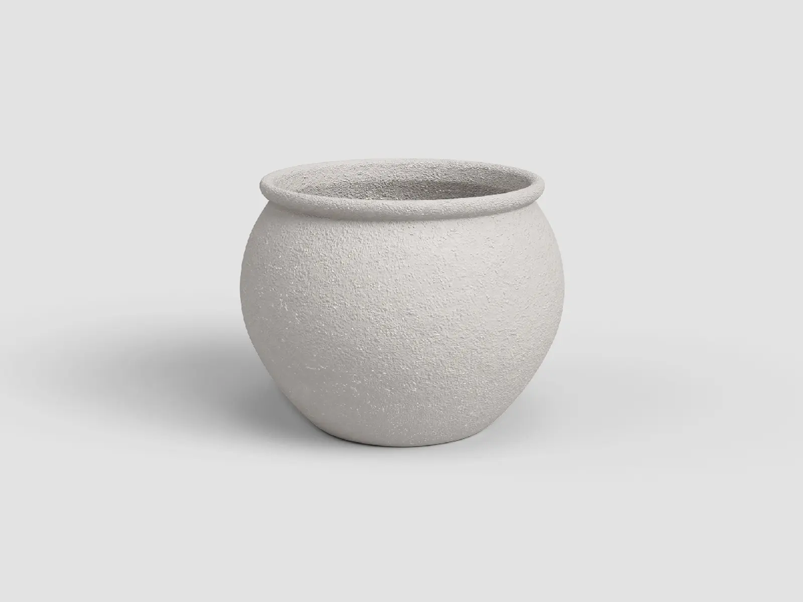 Květináč ARTEMIS, 29cm, keramika, bílá|WHITE|Artevasi