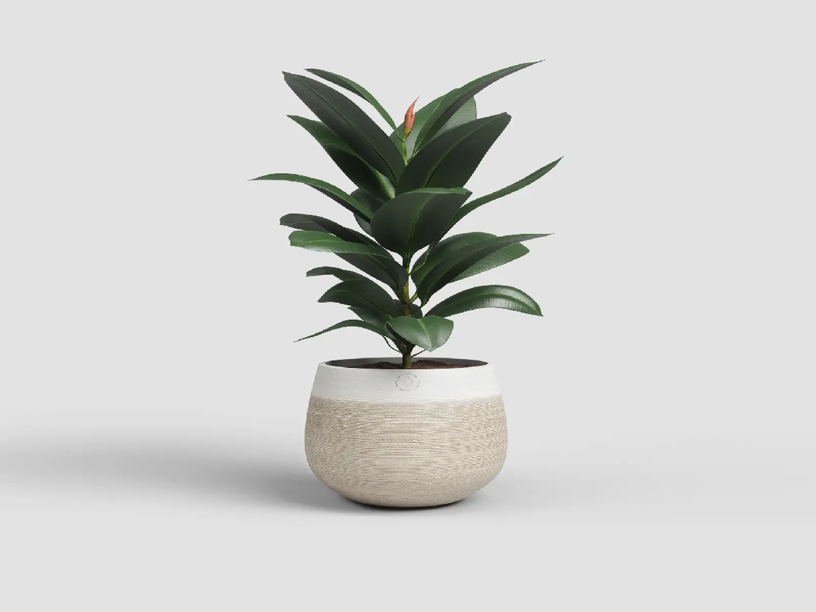 Květináč ANTHEIA, 20cm, keramika, béžová|BEIGE|Artevasi