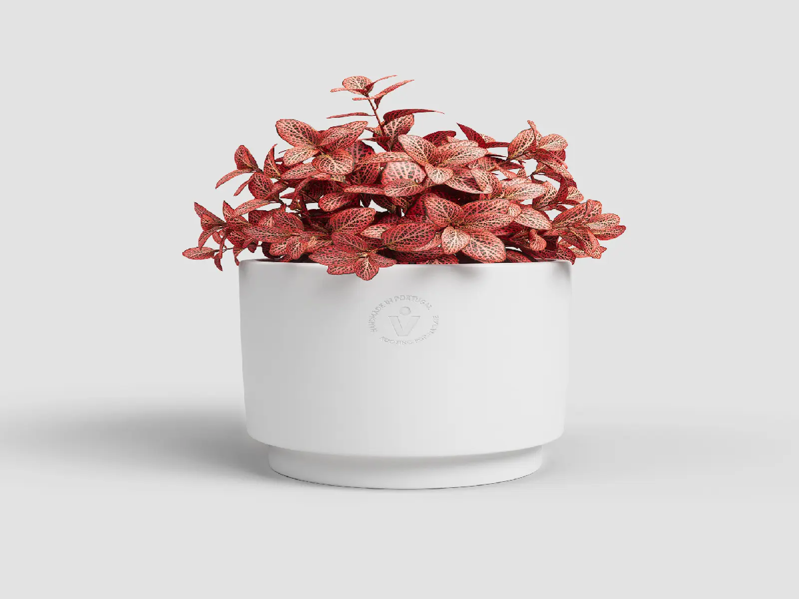 Květináč ECHO, 24cm, keramika, bílá|WHITE|Artevasi