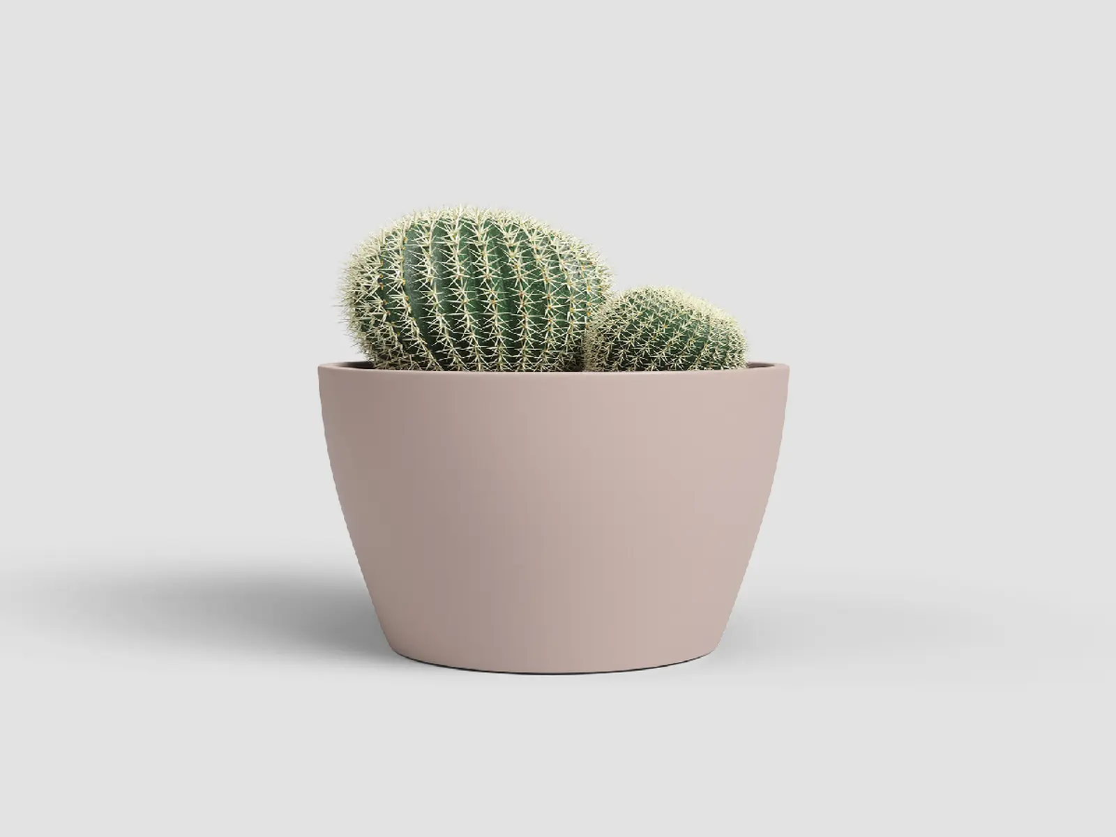 Květináč NÚBIA, 9cm, keramika, sv.růžová|LIGHT PINK|Artevasi