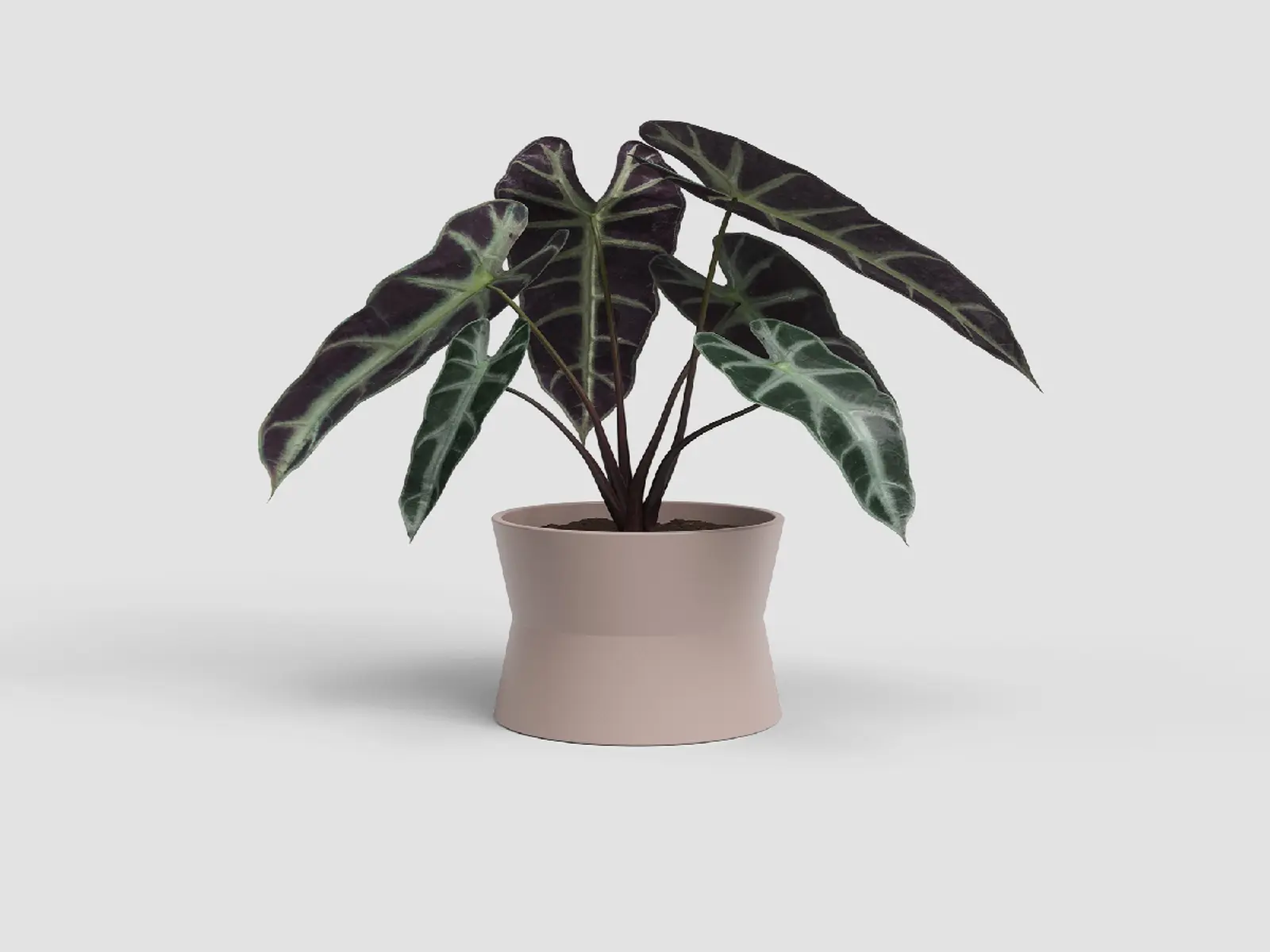 Květináč DIANA, 14cm, keramika, sv.růžová|LIGHT PINK|Artevasi