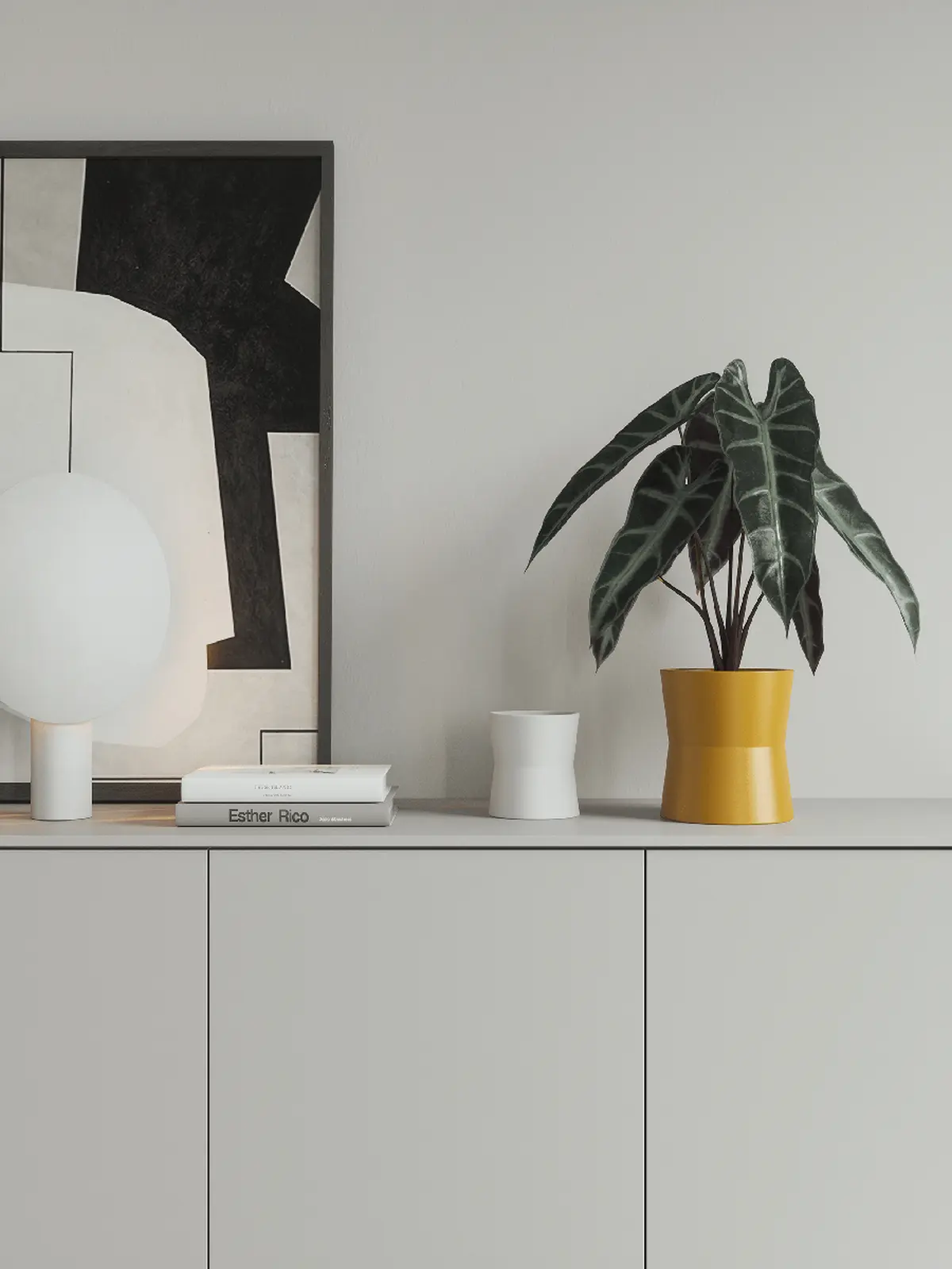 Květináč DIANA, 20cm, keramika, bílá|WHITE|Artevasi