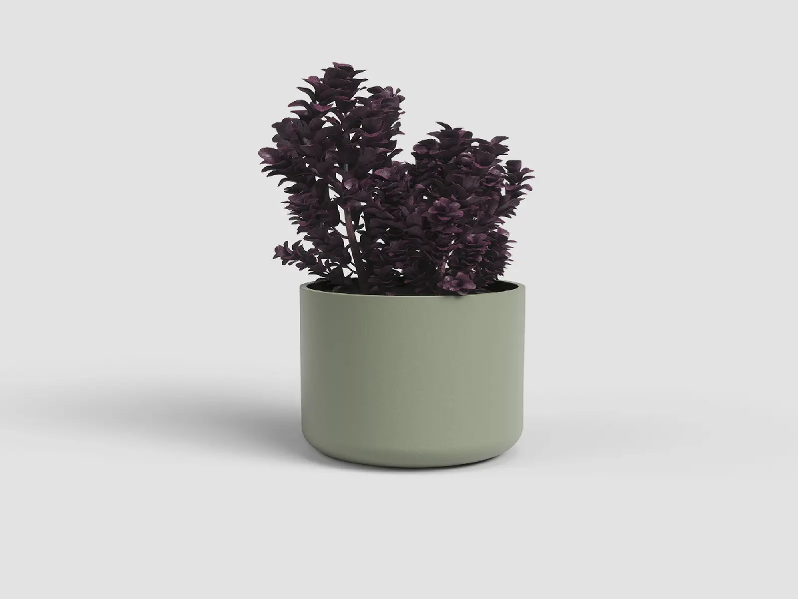 Květináč JUNO, 12cm, keramika, zelená|GREEN|Artevasi