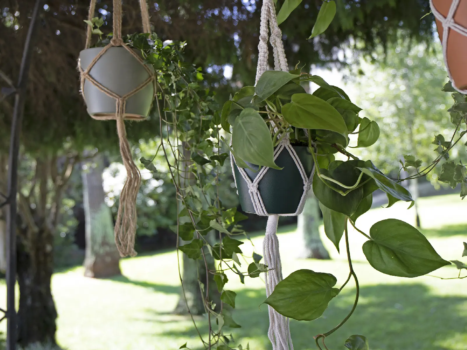 Závěs na květináč MACRAMÉ, 100cm, přírodní|NATURAL|Artevasi