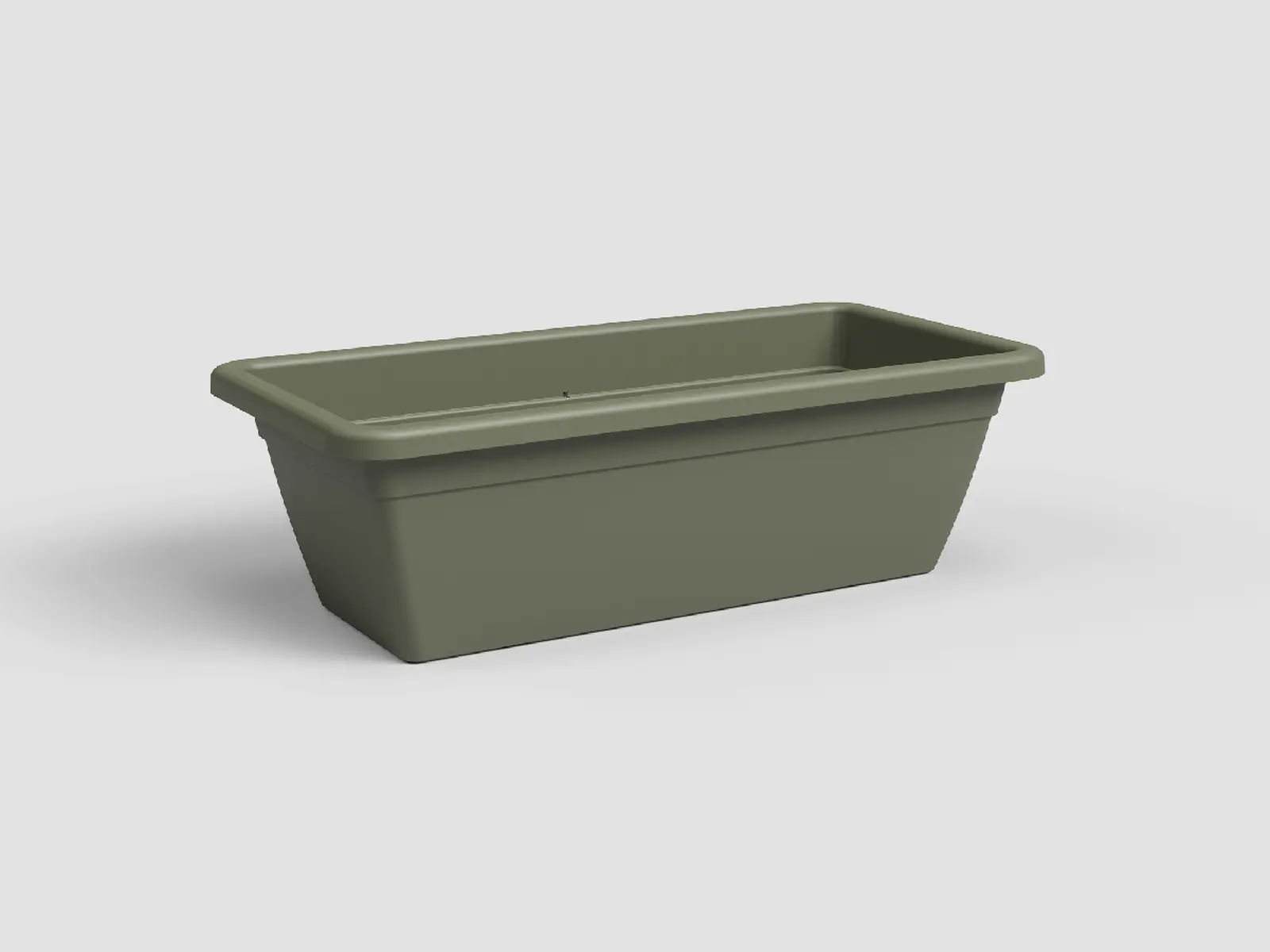 Truhlík VENEZIA, XL, 100cm, plast, zelená|DRY GREEN|Artevasi