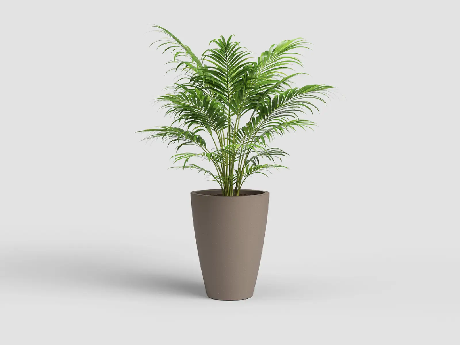 Květináč HAVANA, 70cm, plast, šedá|LINEN TAUPE|Artevasi