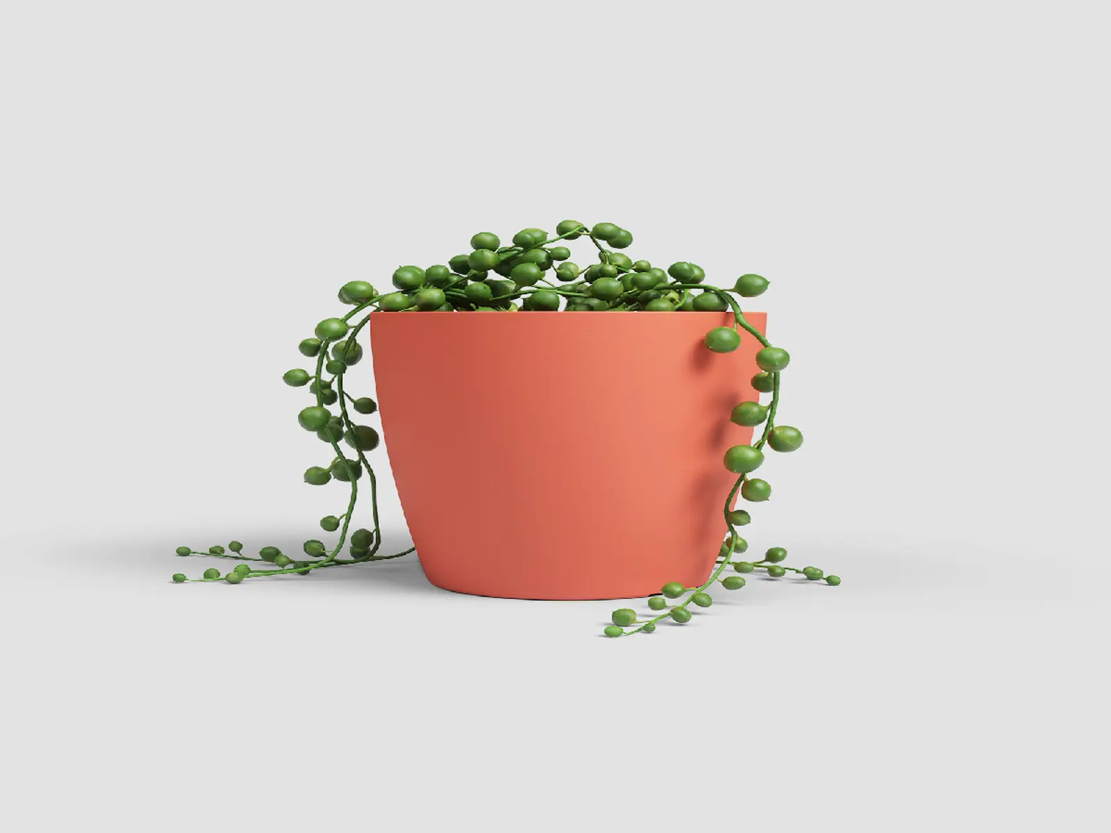 Květináč SAN REMO, 9cm, plast, růžová (DOPRODEJ)|CORAL PINK (DOPRODEJ)|Artevasi