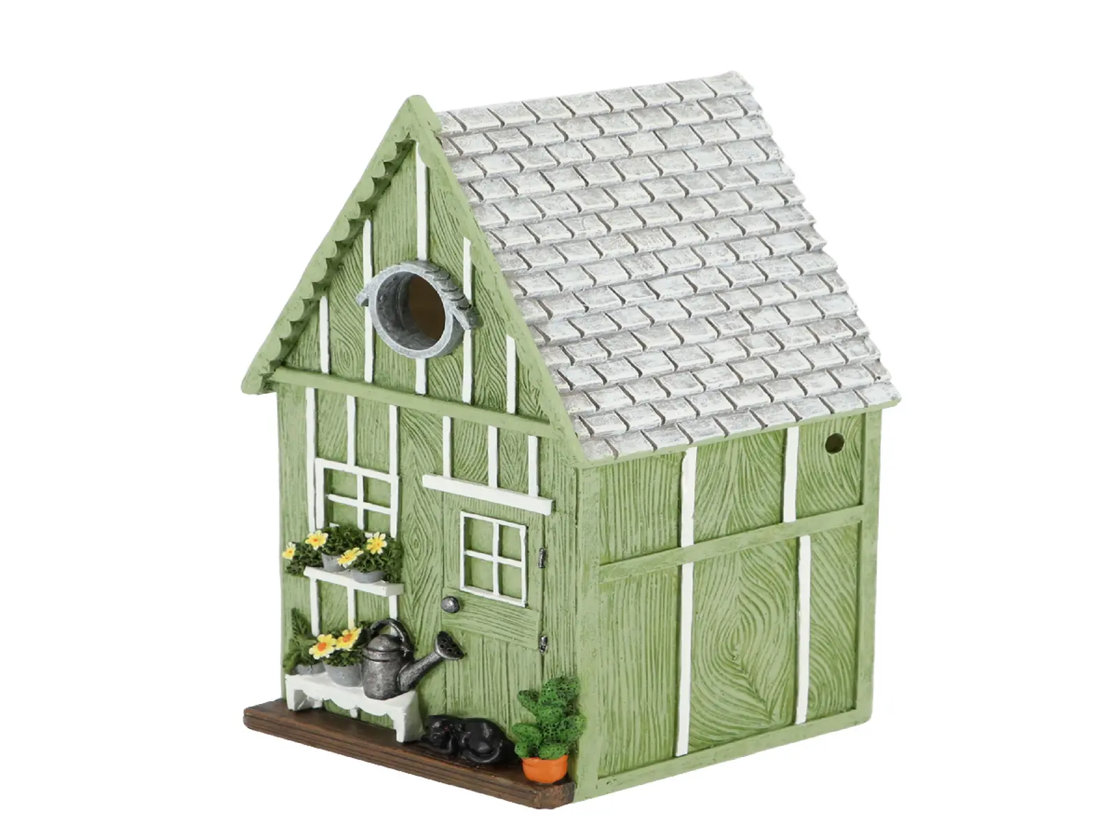 Budka pro ptáčky GARDEN HOUSE, 25cm, zelená|Esschert Design