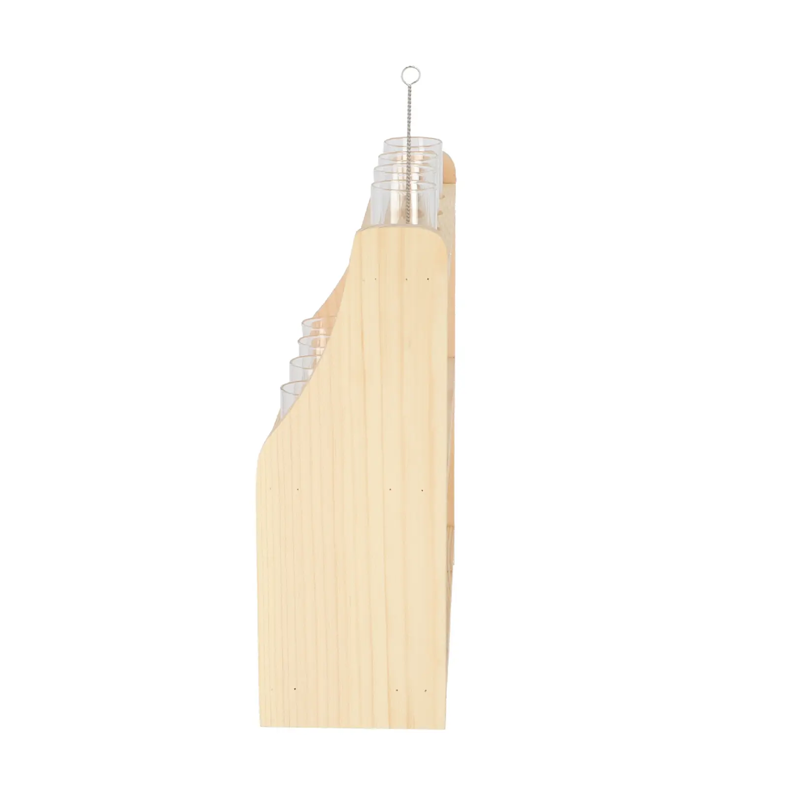 Pěstírna TUBE se stojanem a kartáčem, v dárkovém balení, 100% FSC, 24x8x25cm|Esschert Design