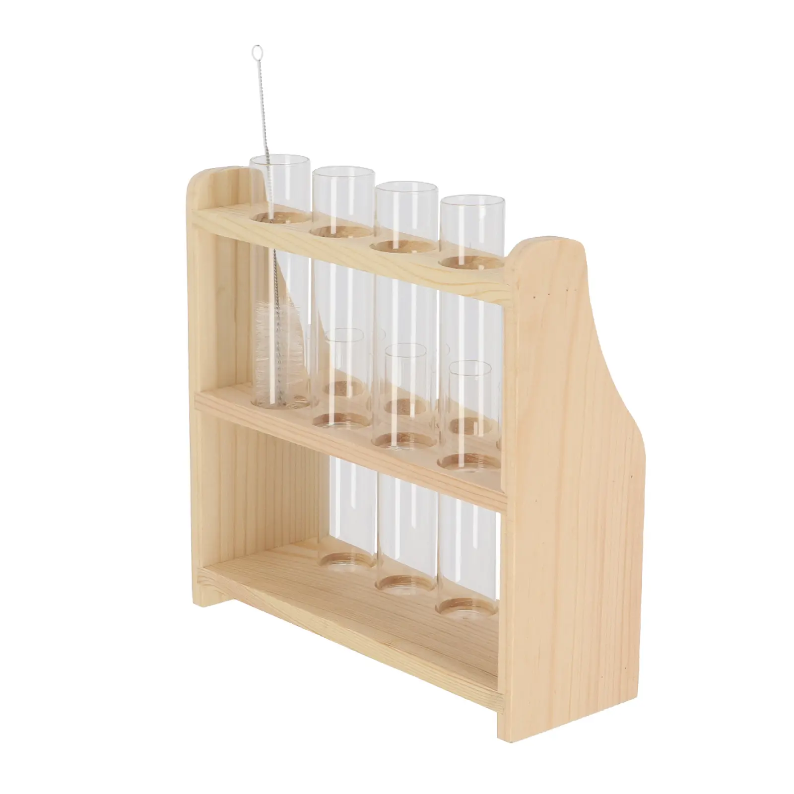Pěstírna TUBE se stojanem a kartáčem, v dárkovém balení, 100% FSC, 24x8x25cm|Esschert Design