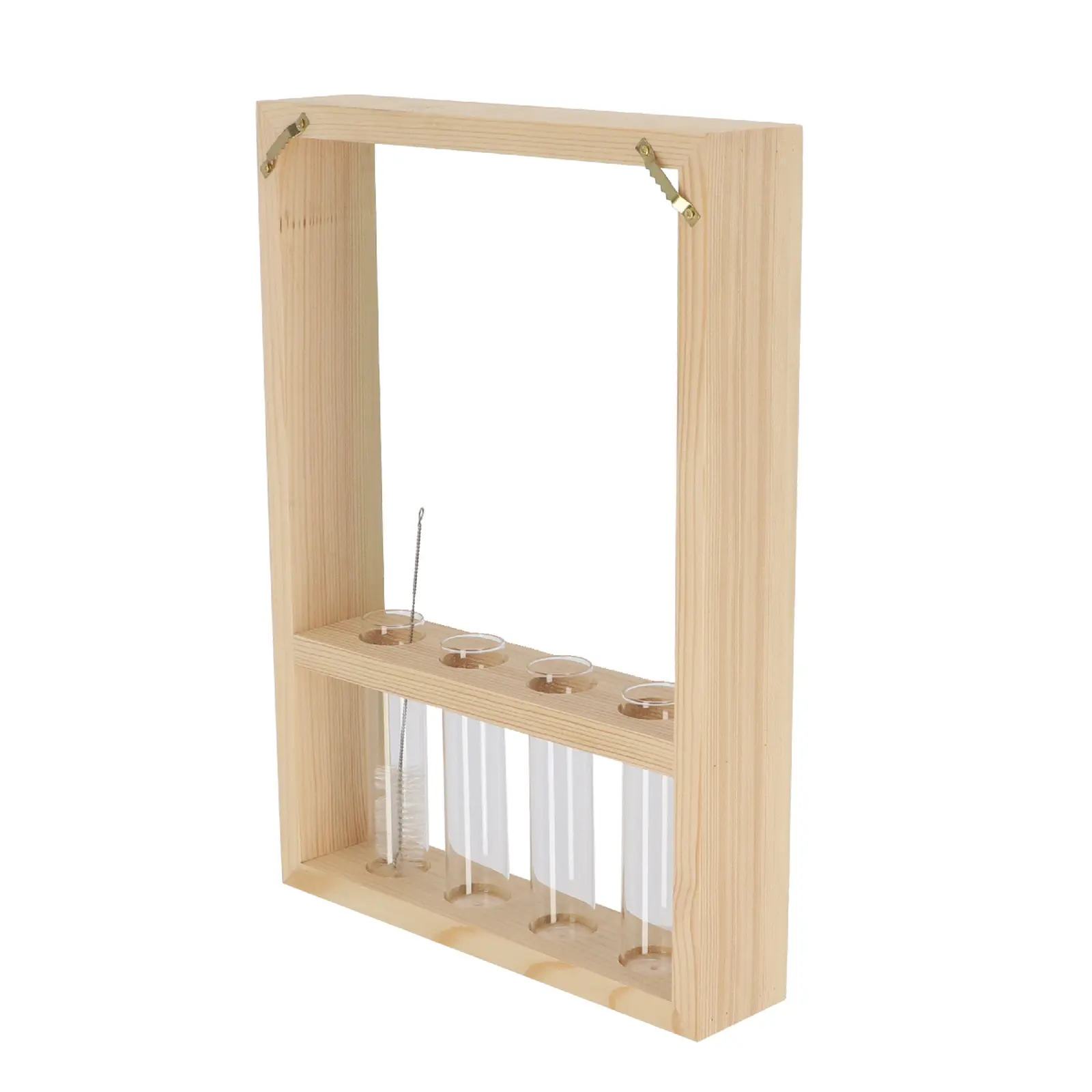 Pěstírna TUBE se stojanem a kartáčem, v dárkovém balení, 100% FSC, 27x6x38cm|Esschert Design