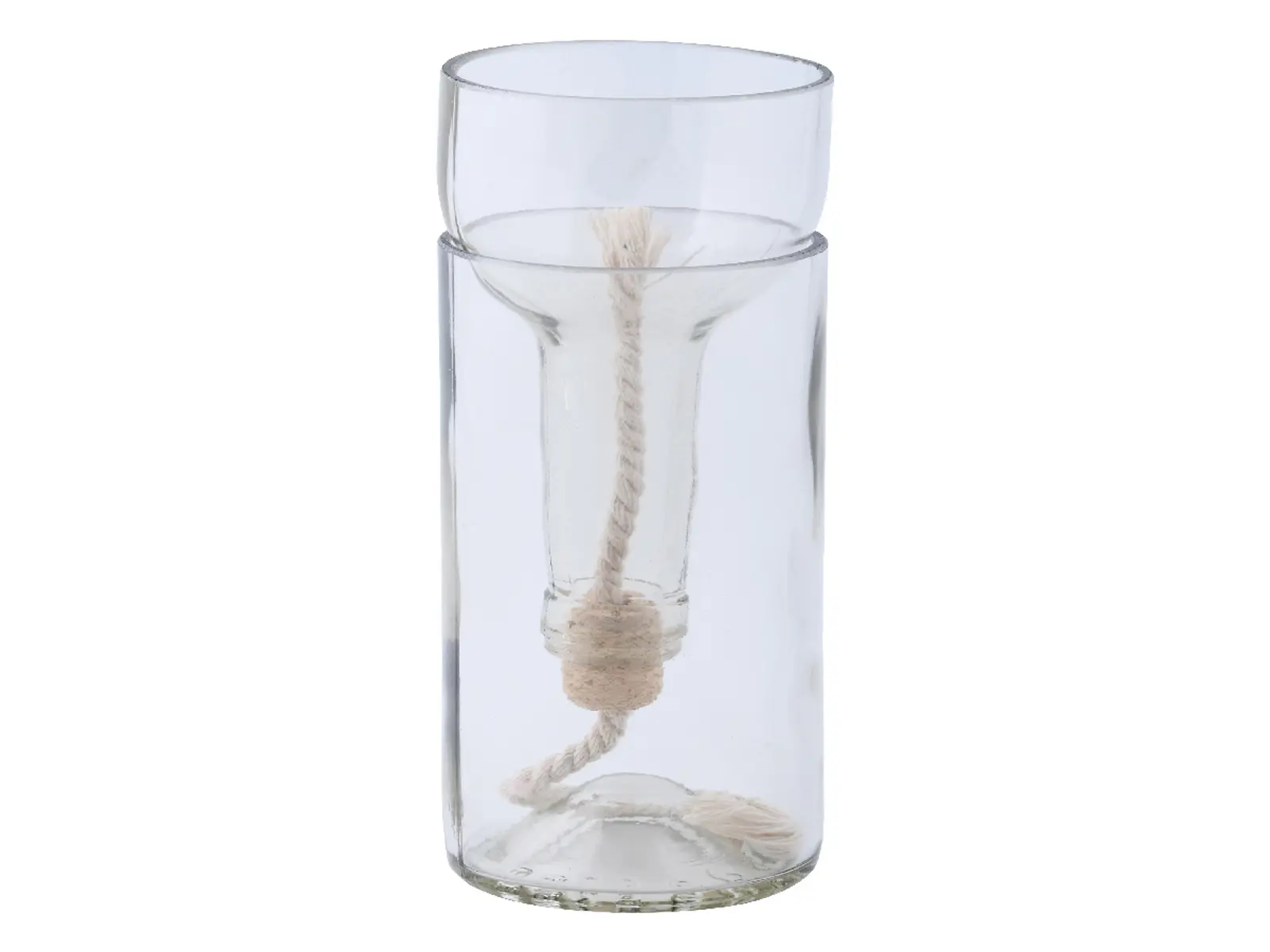 Květináč/Pěstírna se samozávlahou ESSCHERT´S GARDEN 0,5L, čirá|Esschert Design