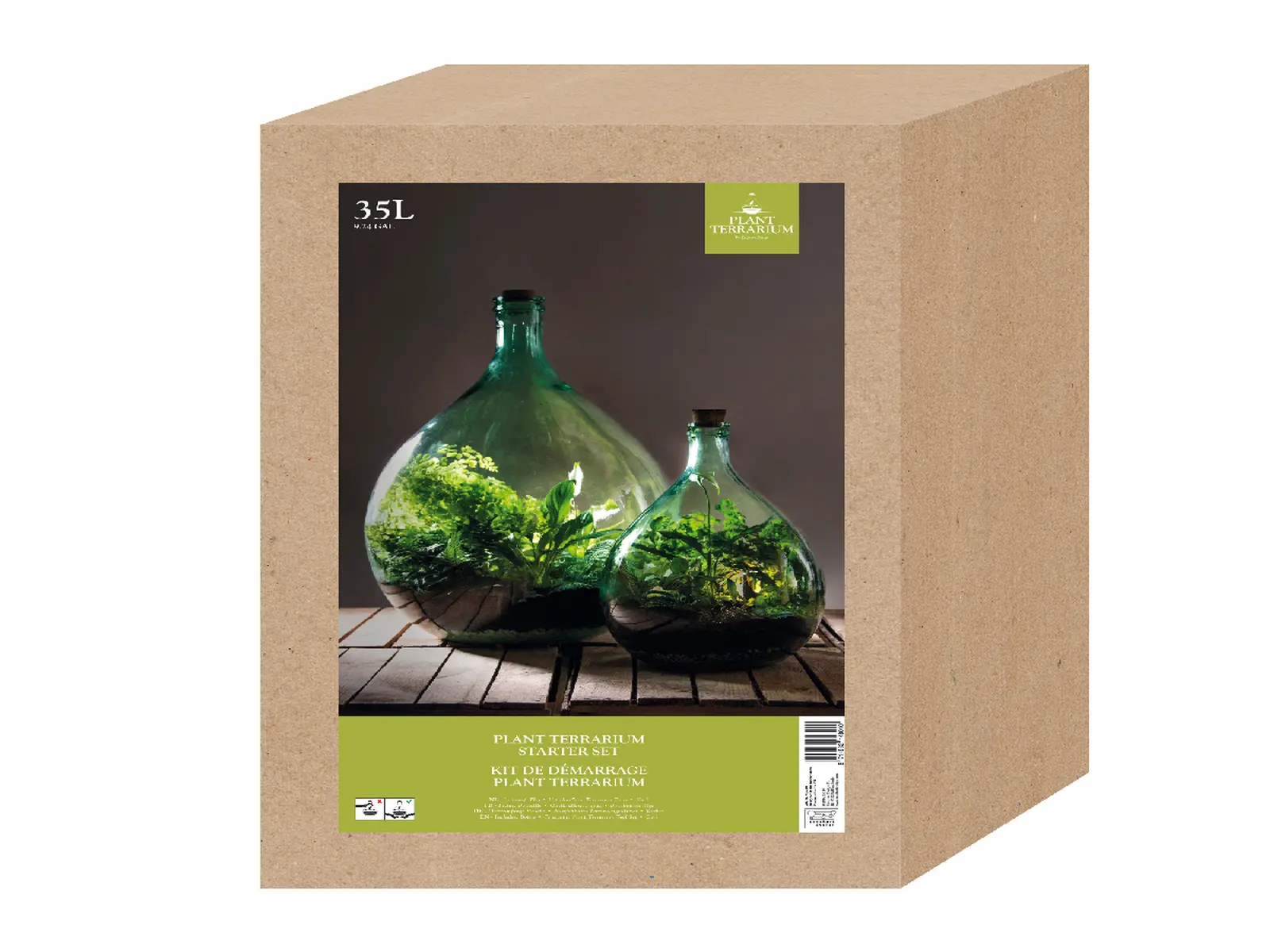Aerárium 34 L s nářadím na pěstování ESSCHERT´S GARDEN|Esschert Design