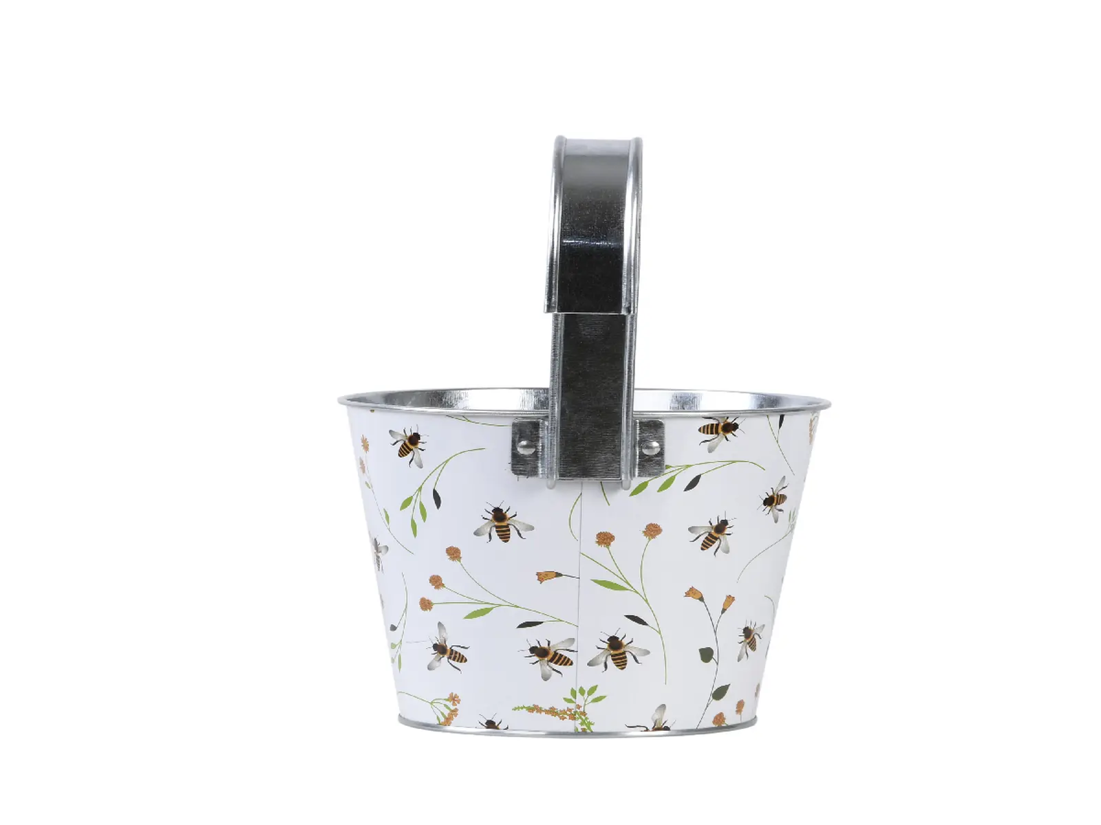 Květináč závěsný, potisk BEE, oválný|Esschert Design