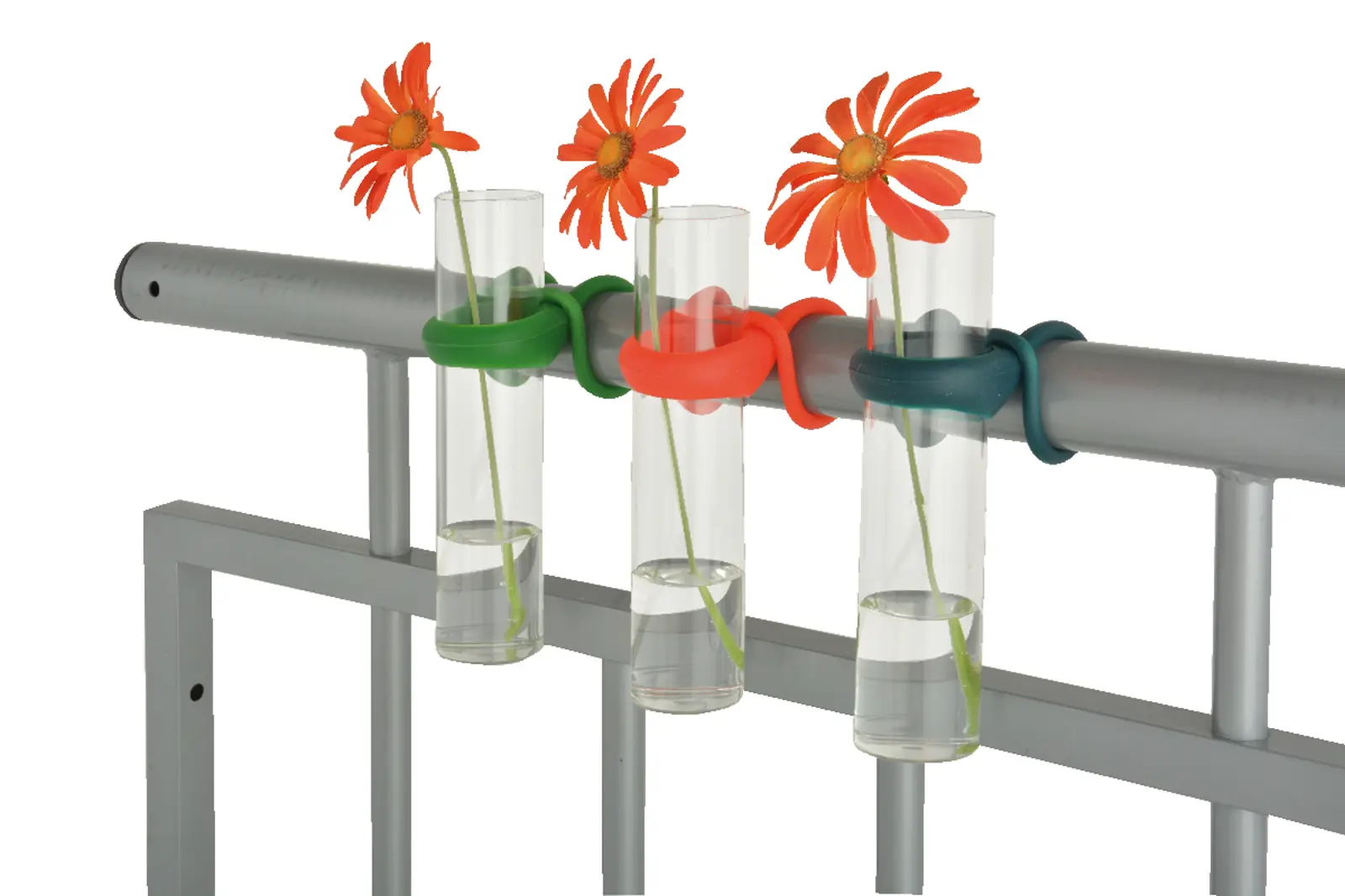 Váza na zábradlí, balení obsahuje 3 kusy! (DOPRODEJ)|Esschert Design