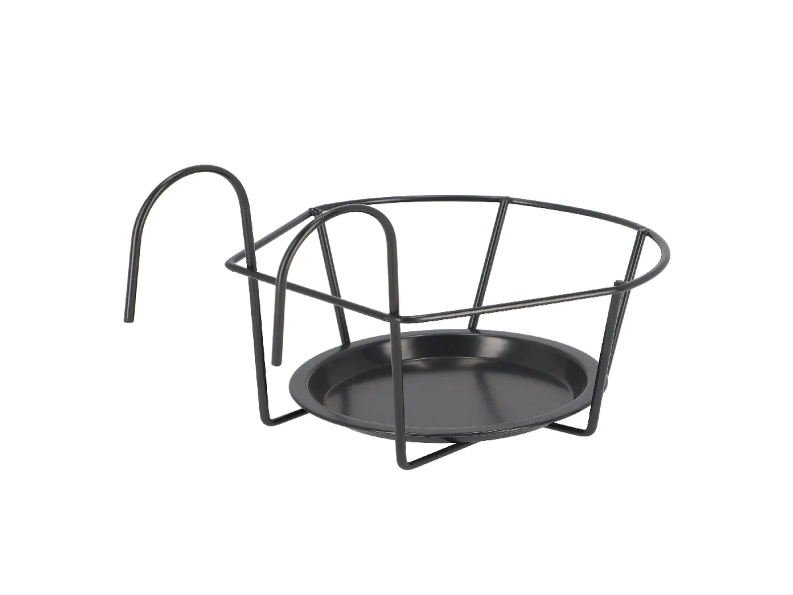 Závěs balkónový na květináč, šedá, š. 17,3cm|Esschert Design