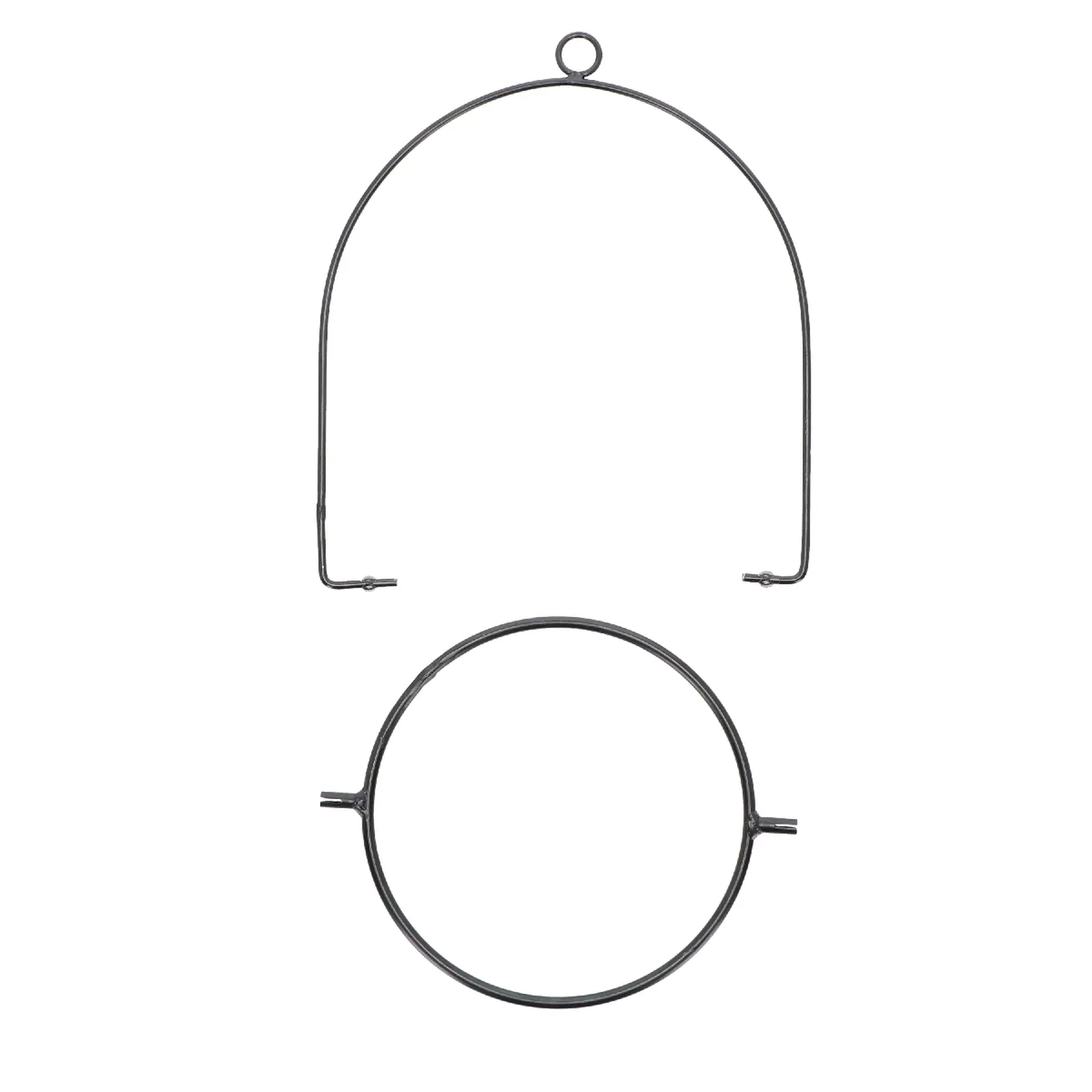 Závěs na květináč s pr. 20,5cm, kovový, černá, v. 30cm|Esschert Design