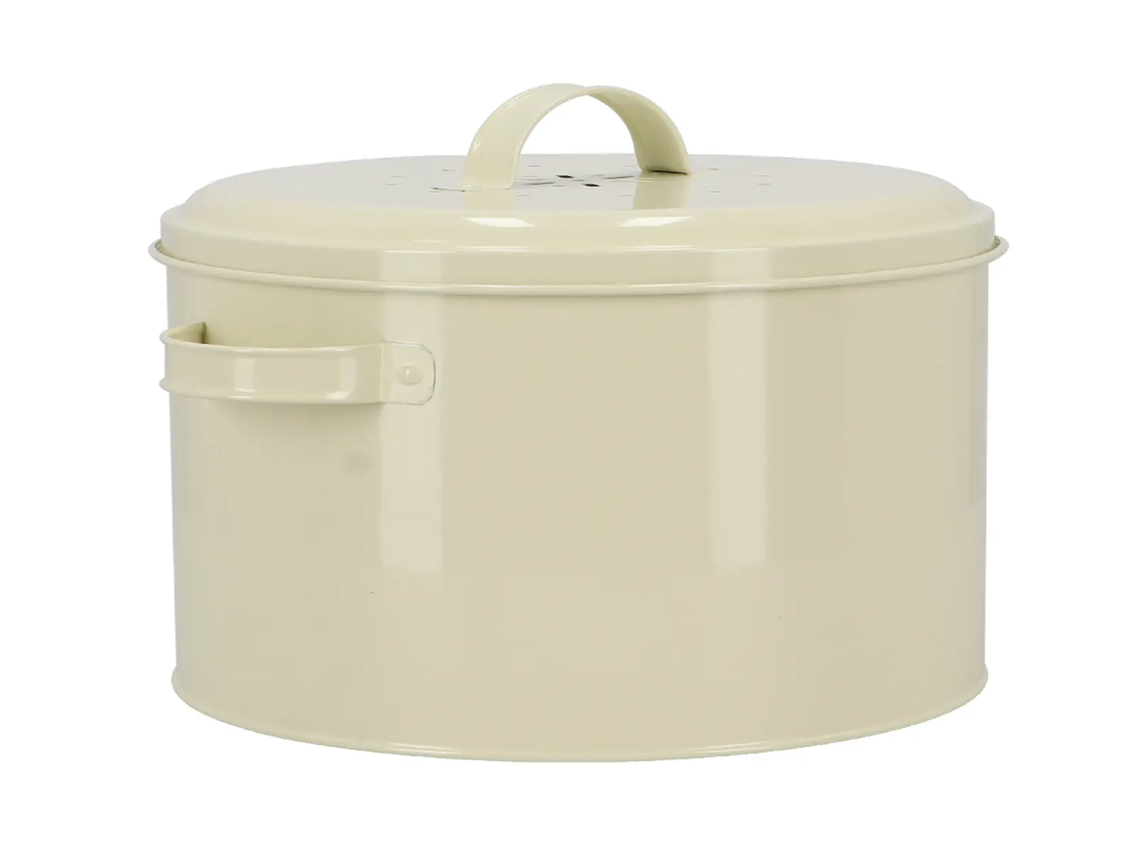 Dóza SECRETS DU POTAGER na BIOODPAD, velikost: 6 L, barva: krémová bílá|Esschert Design