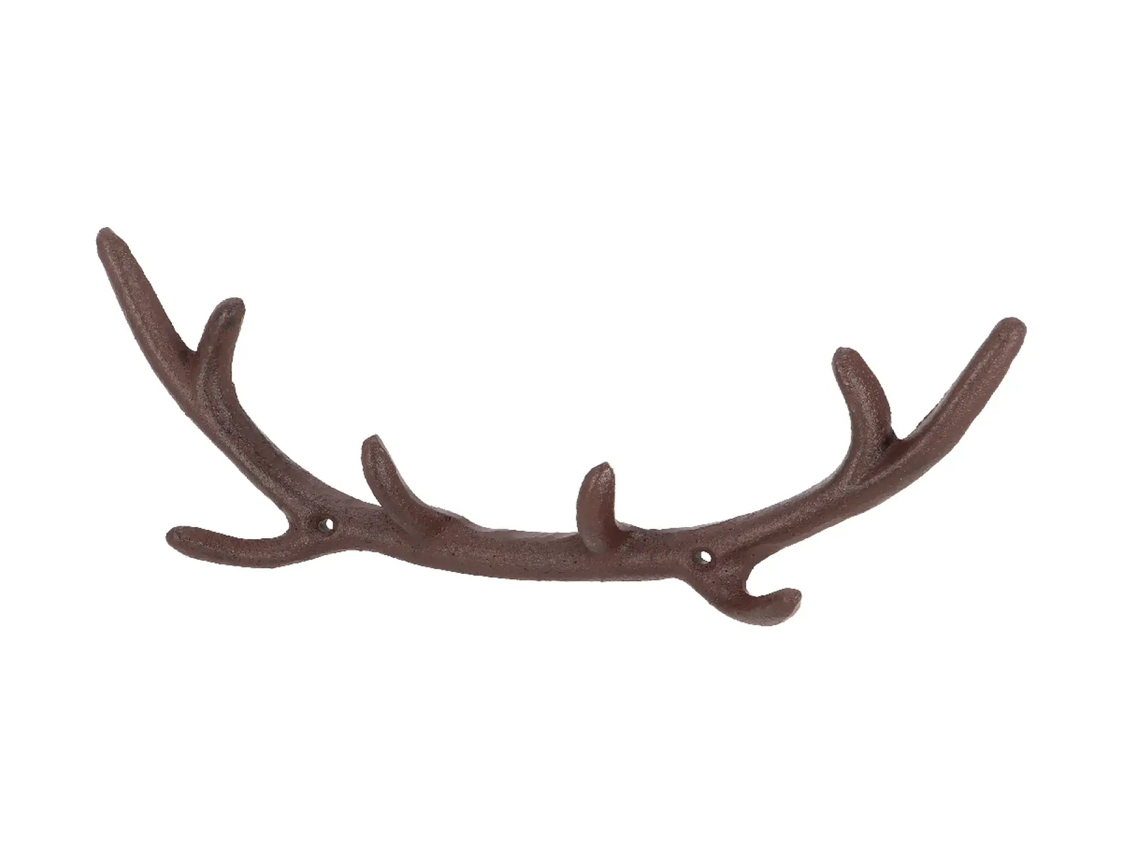 Věšák JELENÍ PAROHY BEST FOR BOOTS, 29x5x12cm, litina, hnědá|Esschert Design