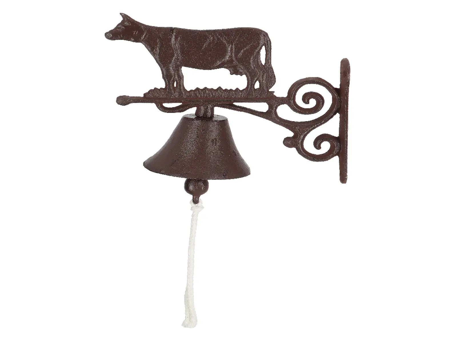 Zvonek dveřní s krávou COW, litina, 10x19x20,cm|Esschert Design