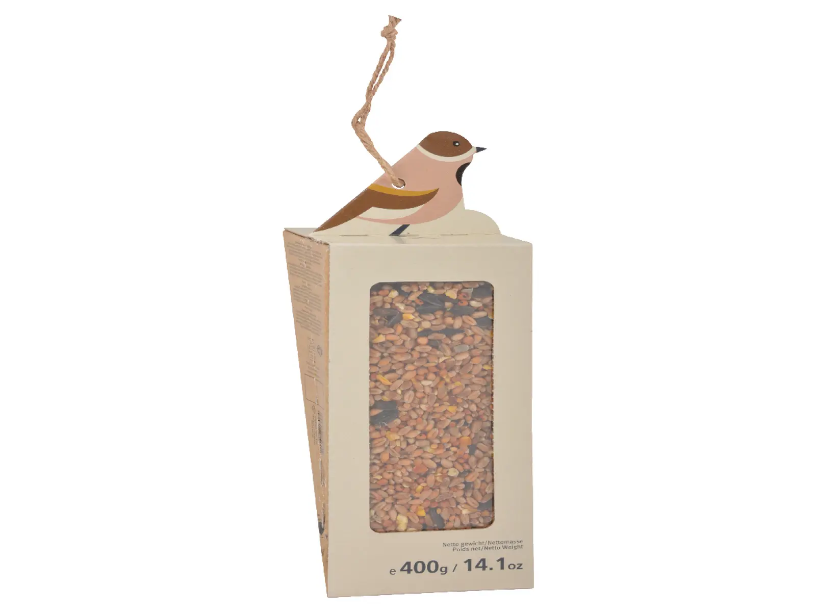 Krmítko pro ptáky BEST FOR BIRDS závěsné se semínky, balení obsahuje 4 kusy!|Esschert Design