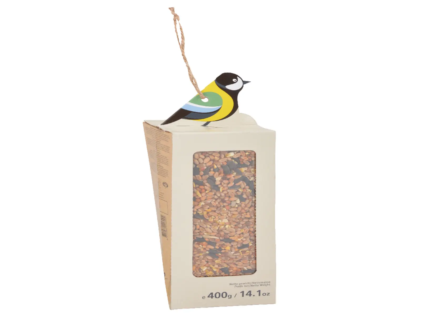 Krmítko pro ptáky BEST FOR BIRDS závěsné se semínky, balení obsahuje 4 kusy!|Esschert Design
