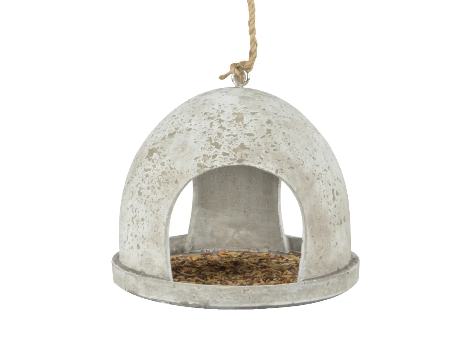 Krmítko BEST FOR BIRDS závěs, patina, 19 x 19 x 22 cm|Esschert Design