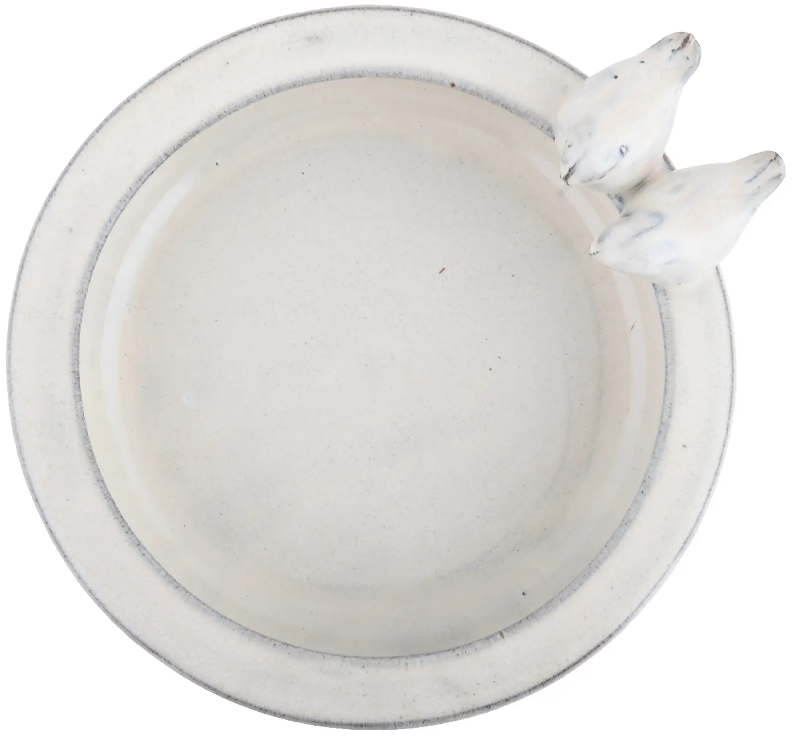 Koupel pro ptáčky ELEGANT, keramická,27x11cm, bílá/zelená/modrá (balení obsahuje 3 kusy!)|Esschert Design