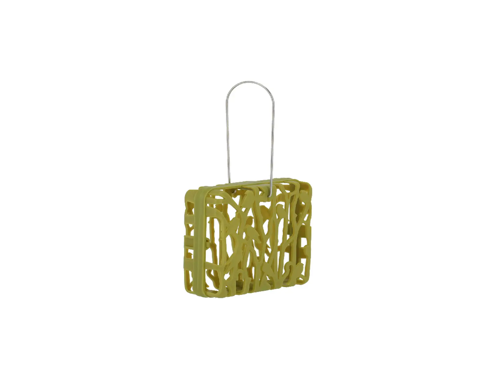 Krmítko závěsné na lojové bloky CHIFFCHAFF, zelená (DOPRODEJ)|Esschert Design
