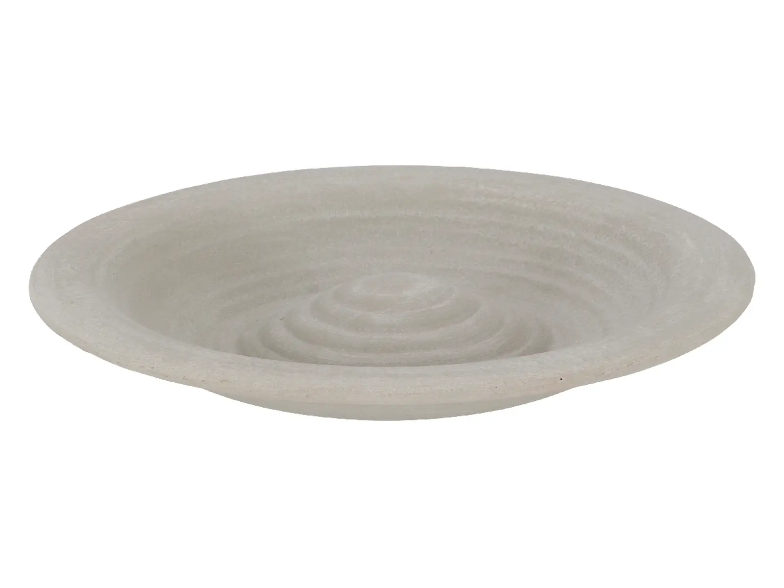 Pítko pro ptáky a hmyz SAFE STEP, s vyvýšeným středem, pr.30cm, šedá, dárkové balení|Esschert Design