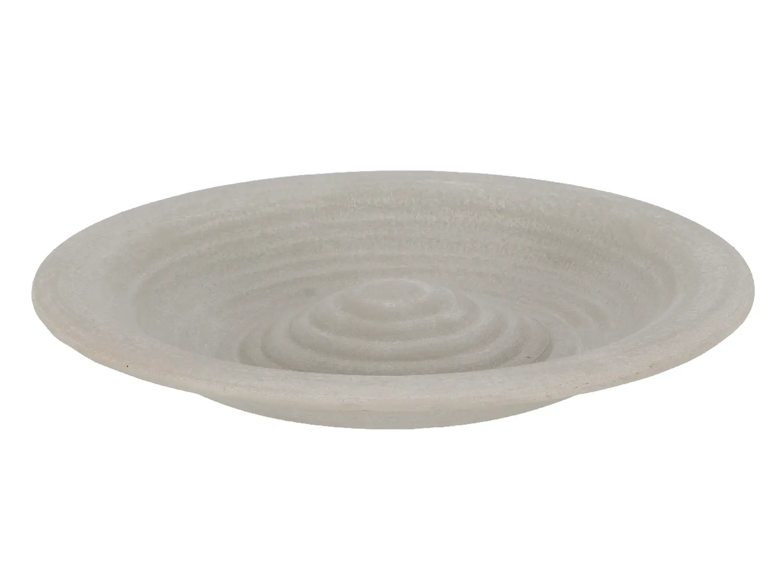 Pítko pro ptáky a hmyz SAFE STEP, s vyvýšeným středem, pr.30cm, šedá, dárkové balení|Esschert Design