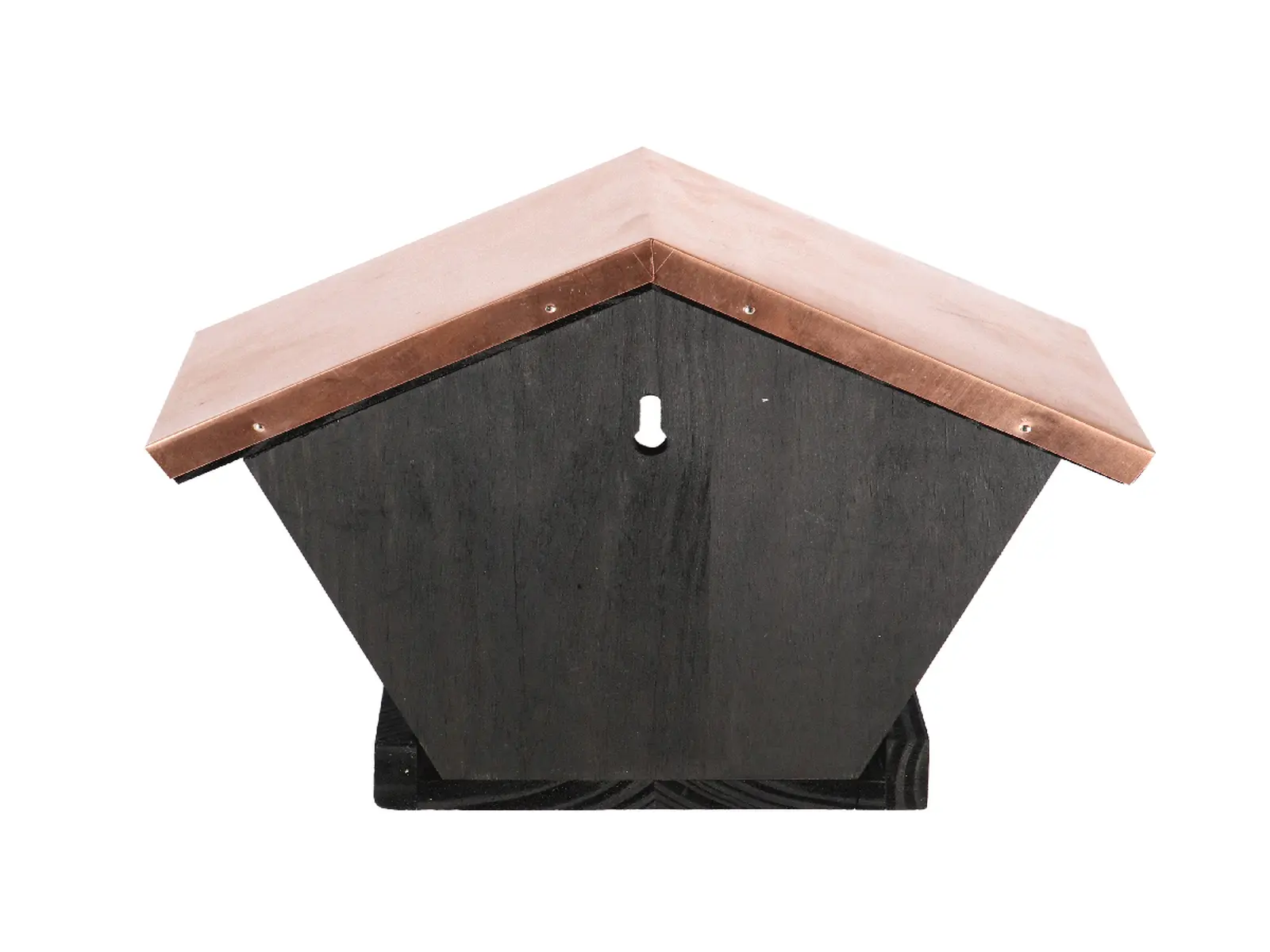 Krmítko COPPER, černá/měď, 28x17x22cm|Esschert Design