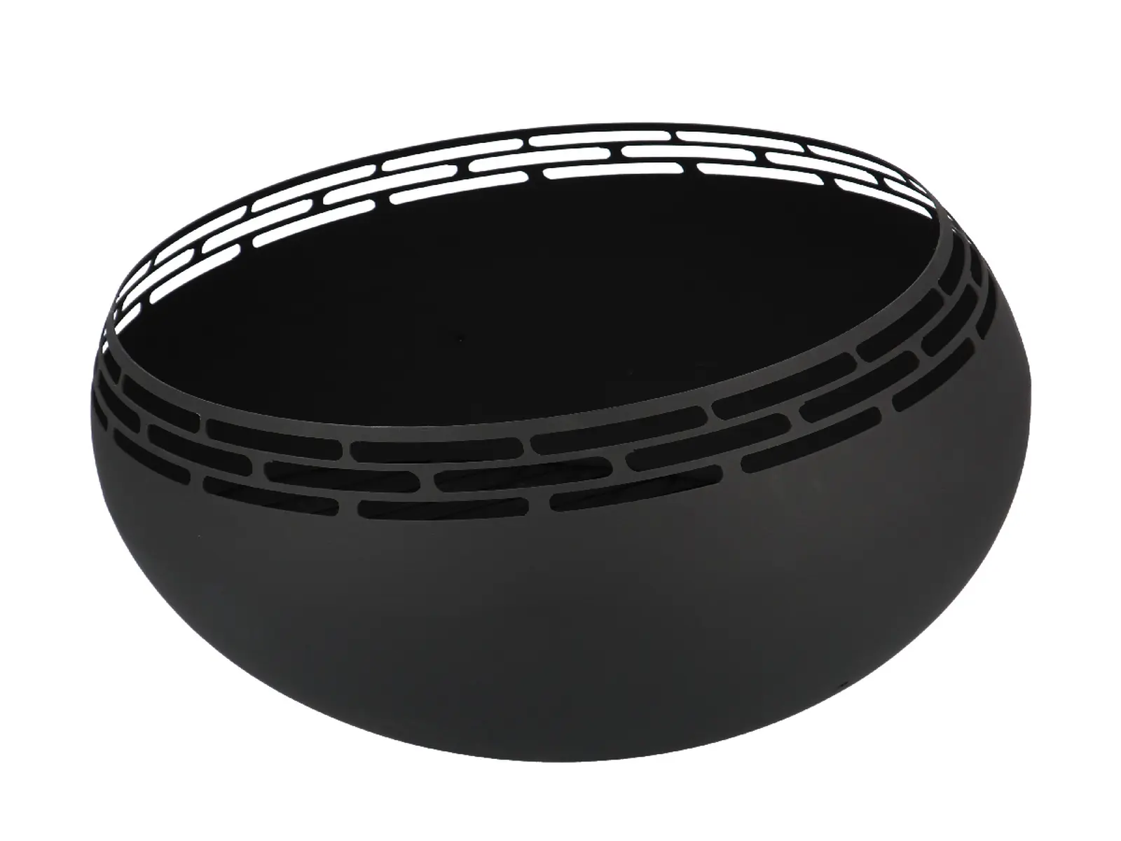 Ohniště LINES, černá, pr.58cm, 11kg|Esschert Design