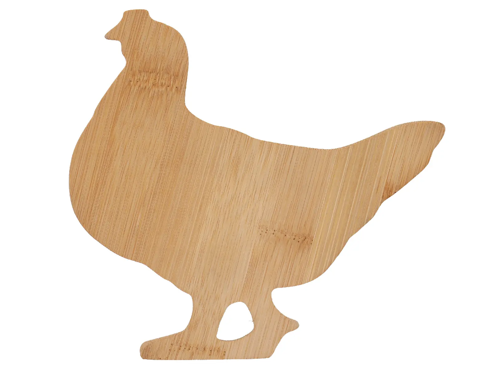 Prkénko CHICKEN CUTTTING, přírodní, 15x19cm|Esschert Design