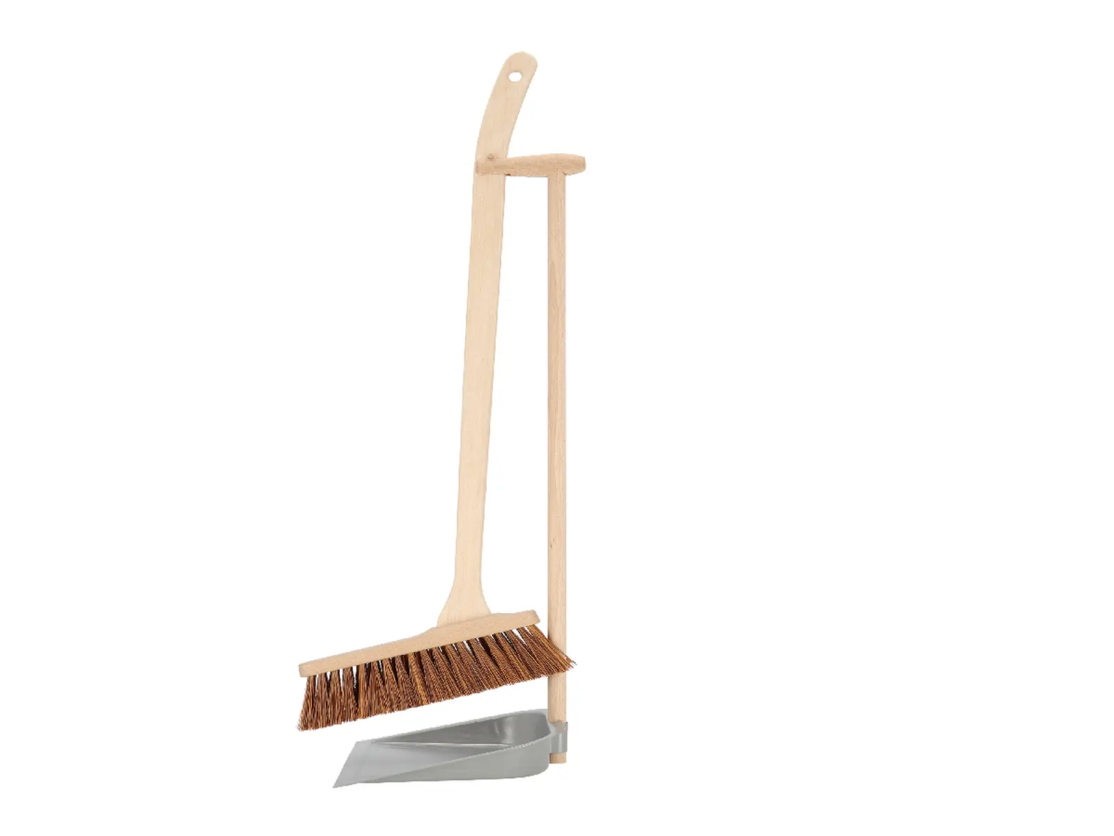 Smeták a lopata HOME DUST, STOJÍCÍ, výška 90,5 cm, přírodní|Esschert Design