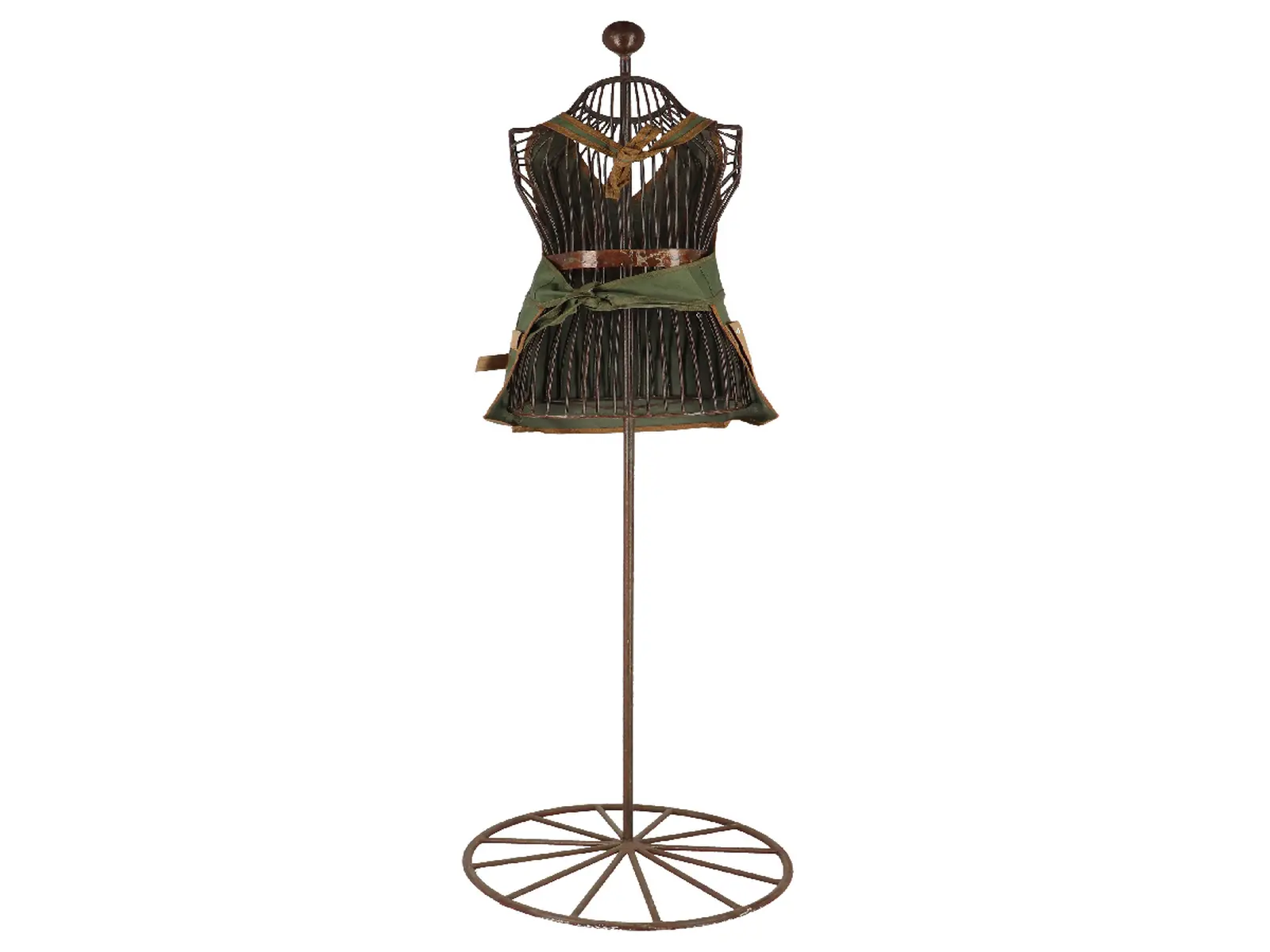 Dámská zahradní zástěra GARDEN, 68x1x64cm, zelená|hnědá|Esschert Design