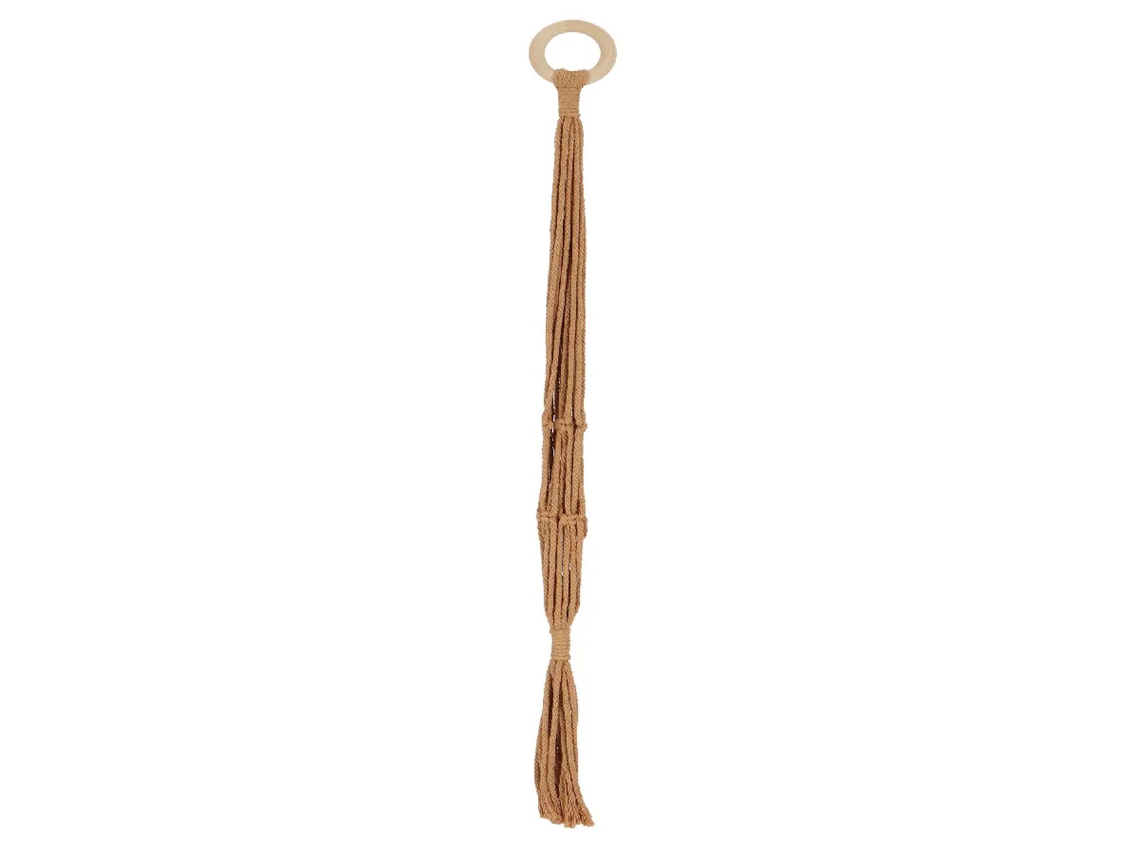 Závěs na květiny MACRAMÉ, výška 58cm, přírodní|Esschert Design
