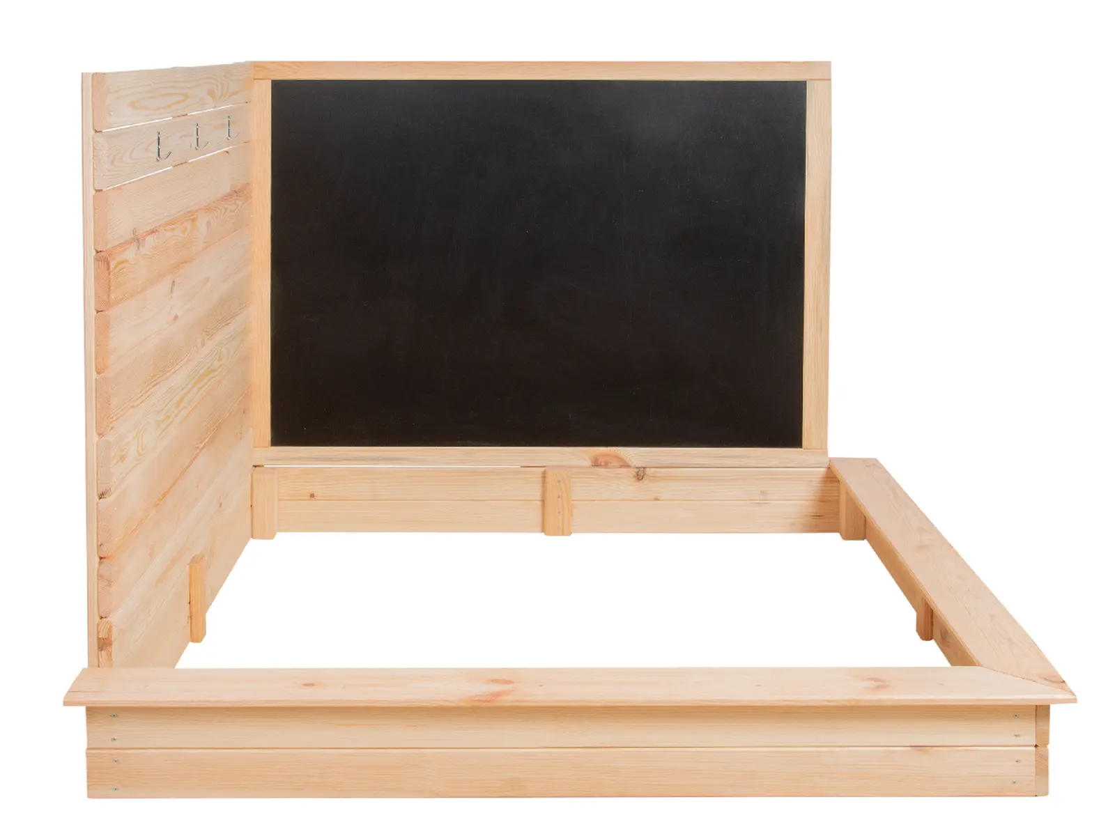 Pískoviště rohové s tabulí 100% FSC, 115x115x115cm, 23kg|Esschert Design
