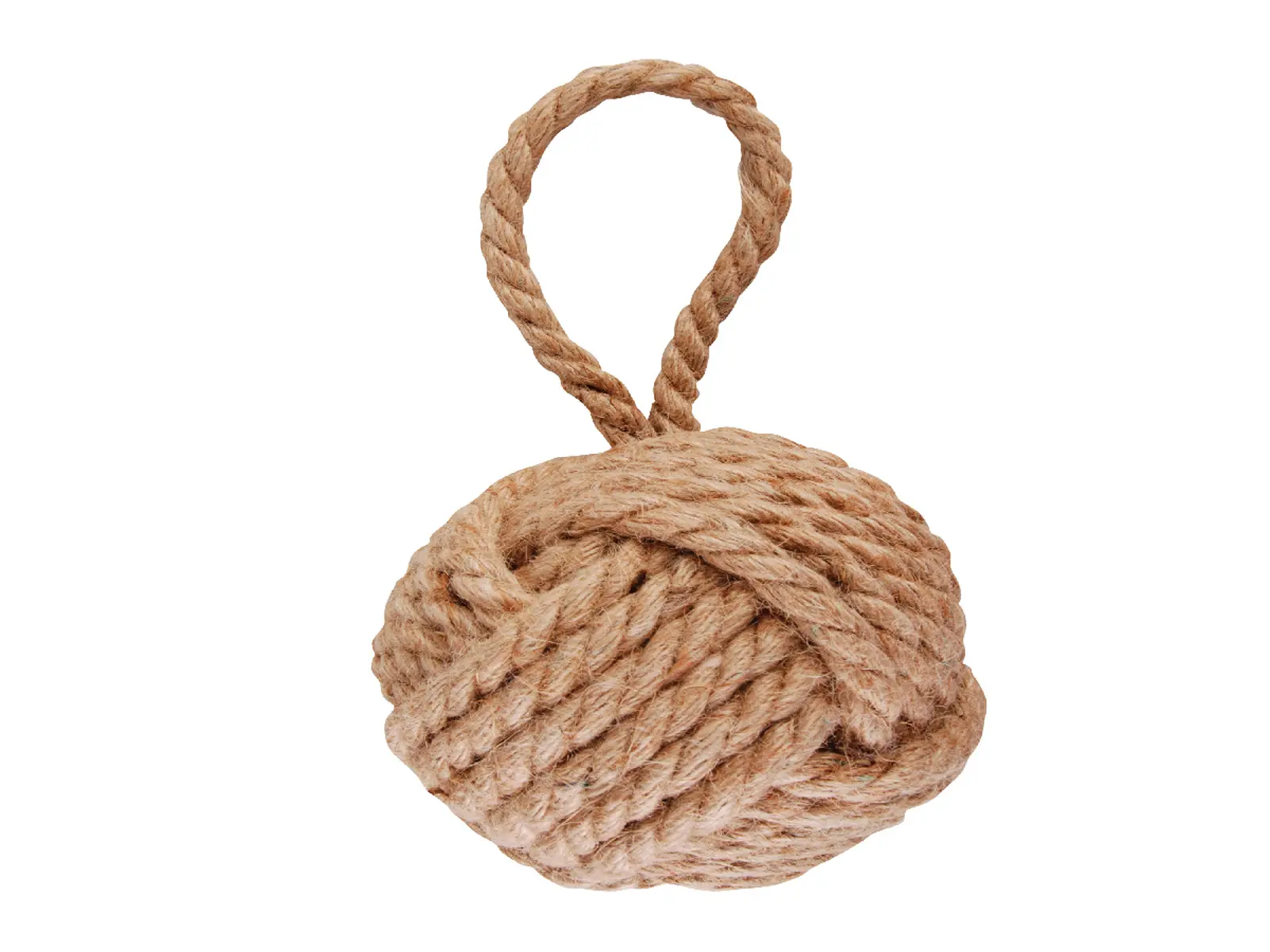 Zarážka dveřní KLUBÍČKO, přírodní, 14cm (balení obsahuje 2 kusy!)|Esschert Design