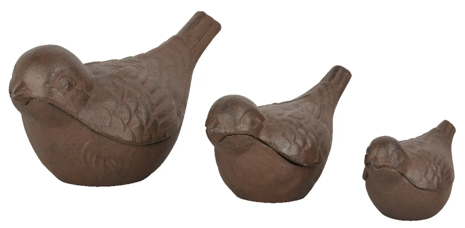 Skrýš na klíč, ptáček, set 3ks (DOPRODEJ)|Esschert Design