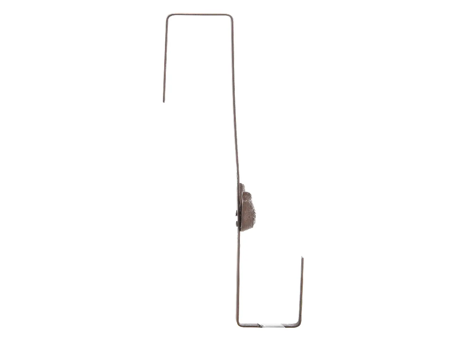 Věšák na dveře PTÁČEK, na věnce, litina+kov, 35,5 cm, hnědá|Esschert Design
