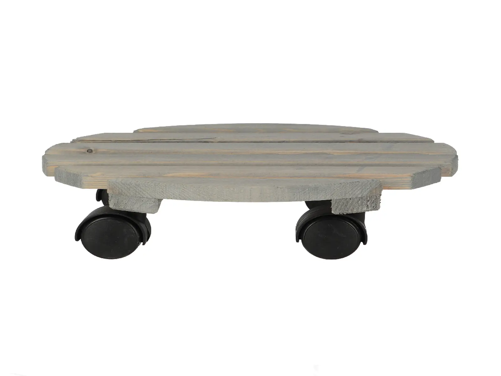 Podložka pod květináč PLANT TROLLEY, dřevěná, 29cm, světlá|přírodní|Esschert Design