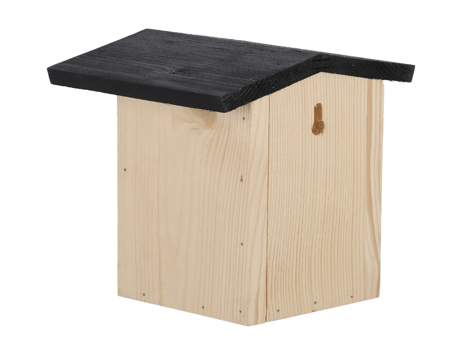 Budka pro Střízlíka zimního, přírodní/černá, 17cm|Esschert Design