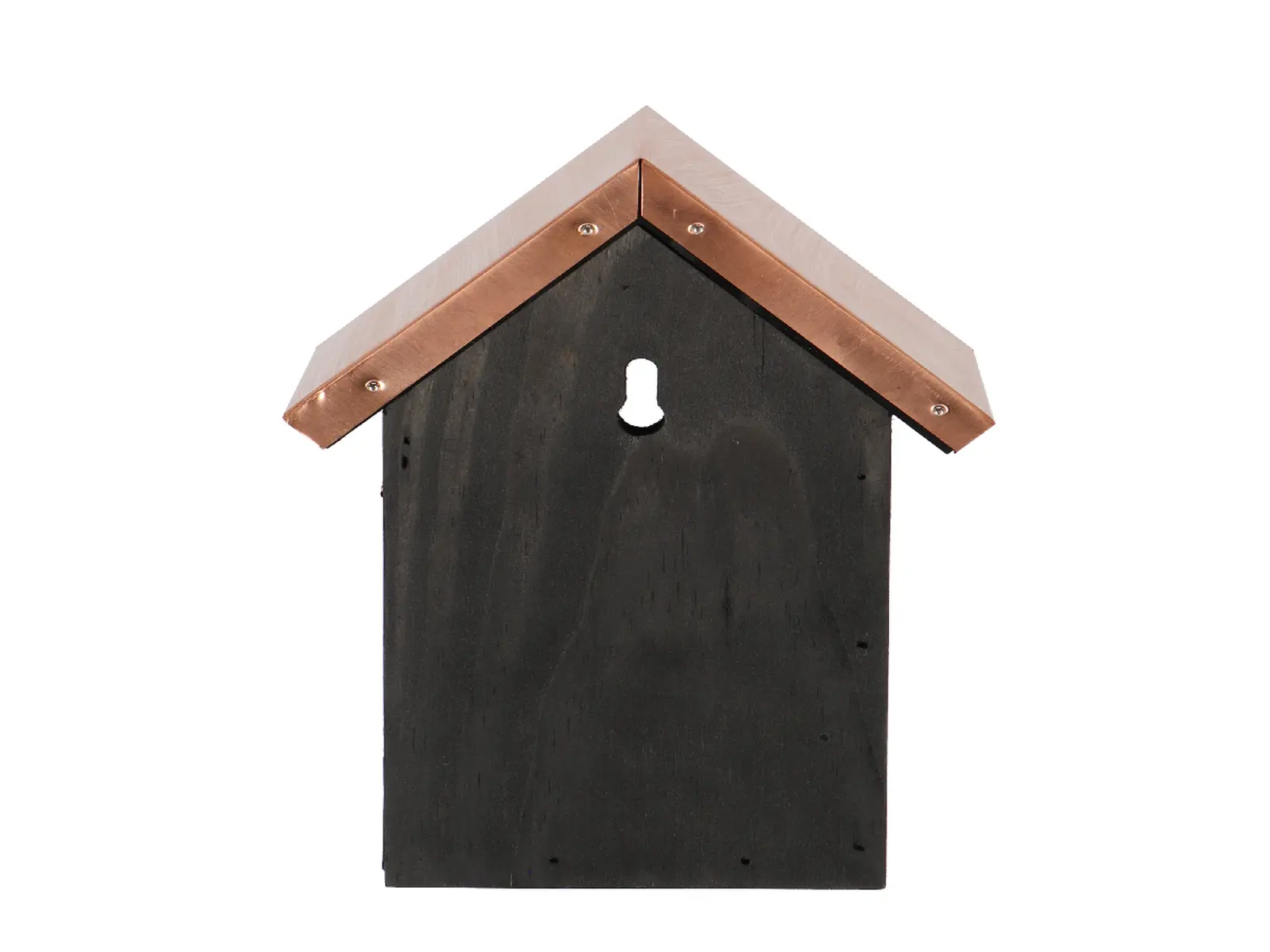 Budka COPPER pro Střízlíka zimního s poměděnou stříškou, černá, 14x11x20cm|Esschert Design