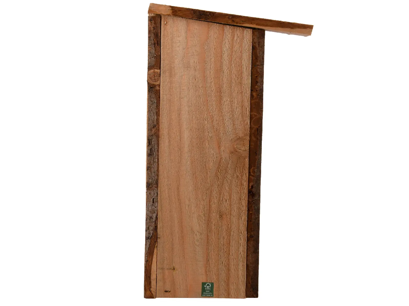 Budka WOODPECKER pro datla, 100% borové dřevo, 19x24x55cm, hnědá|Esschert Design