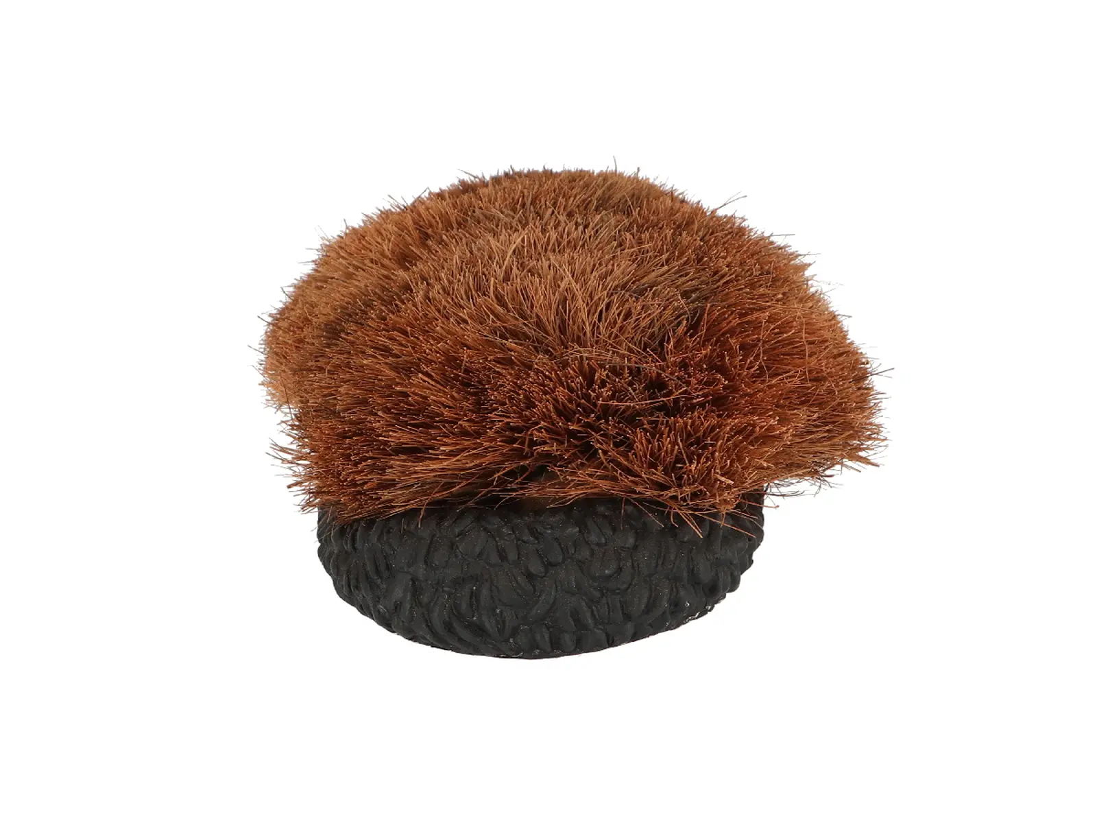 Rohožka BEST FOR BOOTS 3D - ježek menší, černá s přírodní, štětiny z kokosového vlákna, 26,5 x 14 cm|Esschert Design