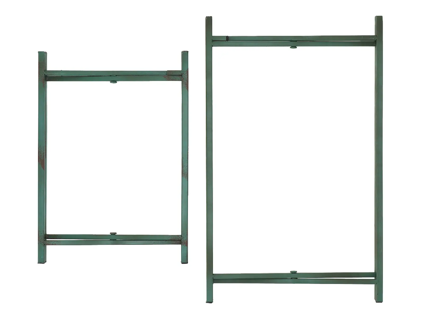 Stojan na květiny kulatý, nízký květník, výška: 47 a 62 cm, set 2ks (DOPRODEJ)|Esschert Design