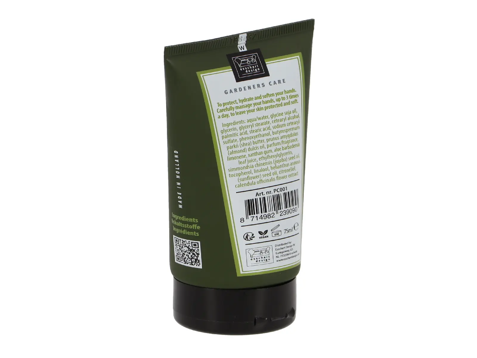 Krém pro namáhané ruce GARDNERS, s Aloe Vera, 75ml, BIO|Esschert Design