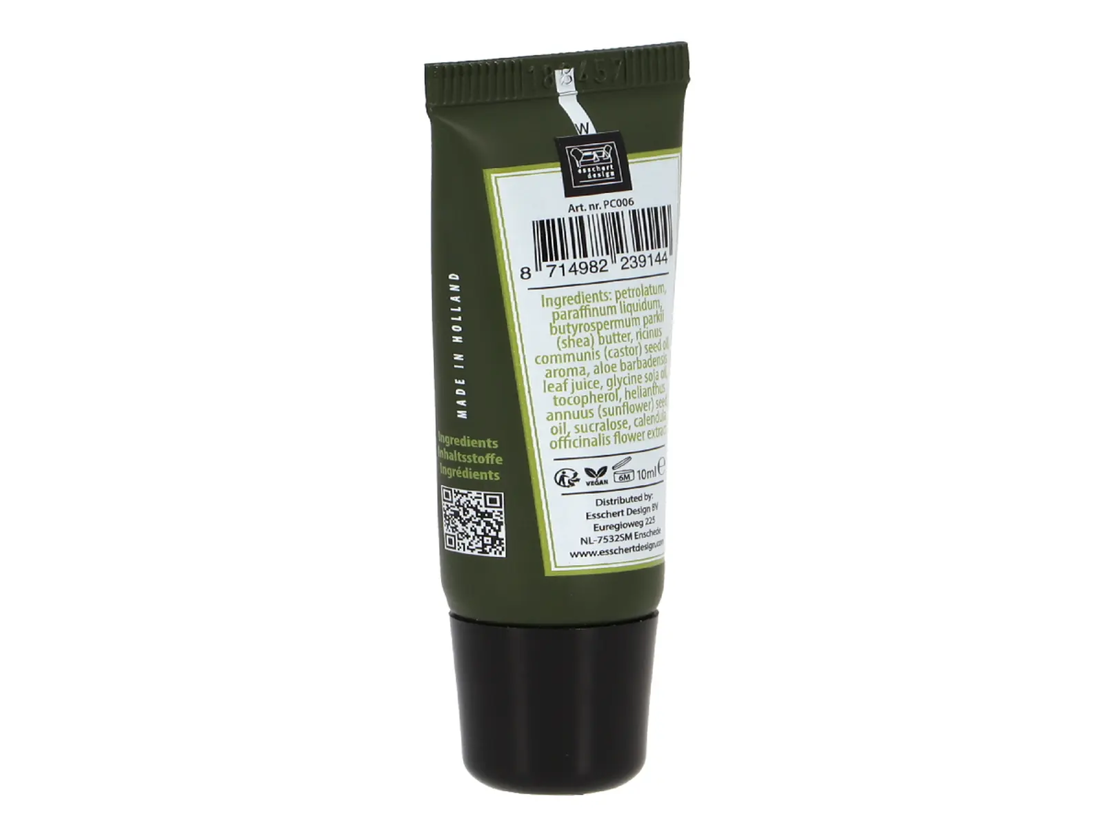 Balzám na rty GARDNERS, s Aloe Vera, 10ml, BIO|Esschert Design