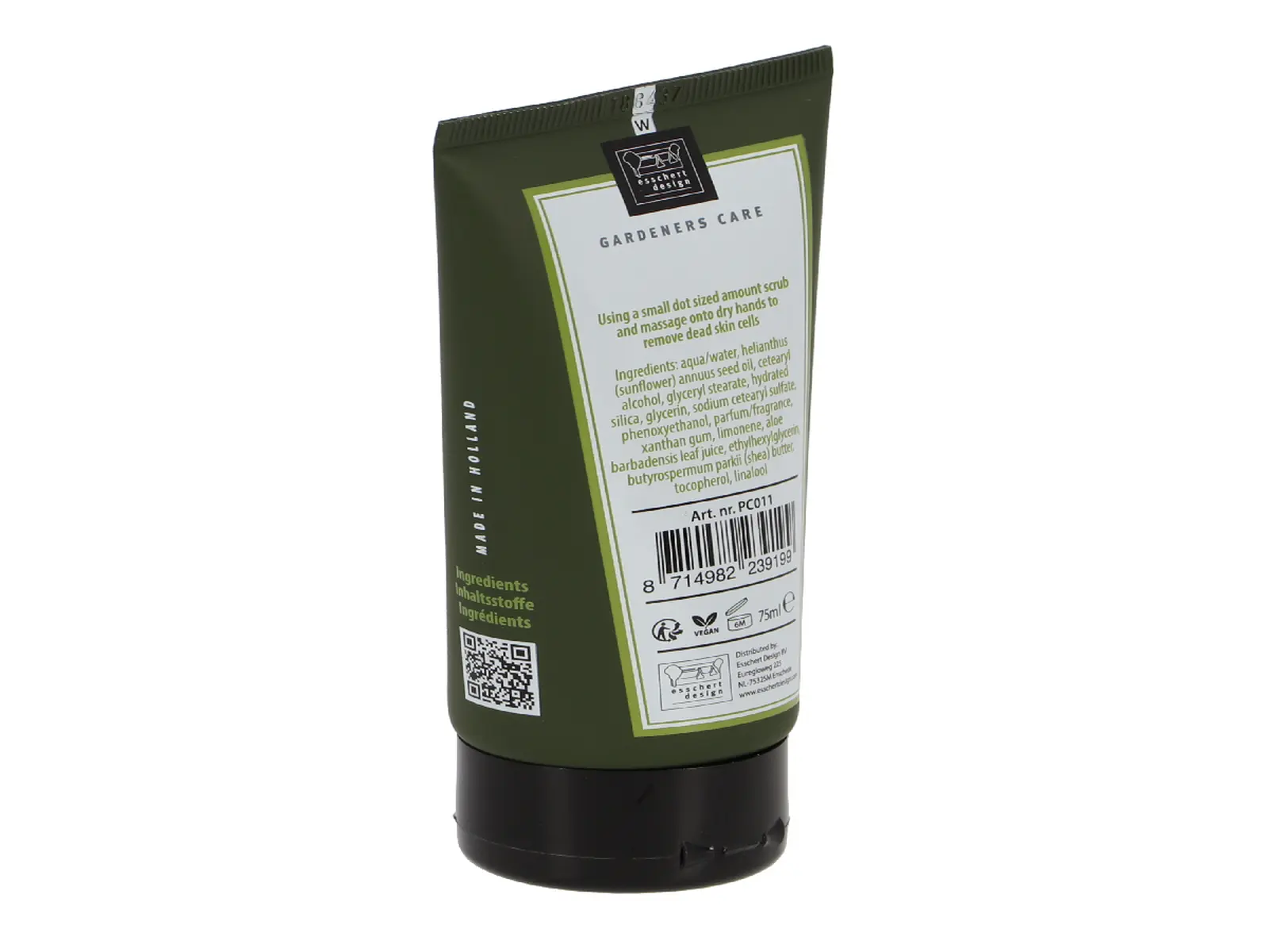 Peeling na ruce GARDNERS, s Aloe Vera, 75ml, BIO|Esschert Design